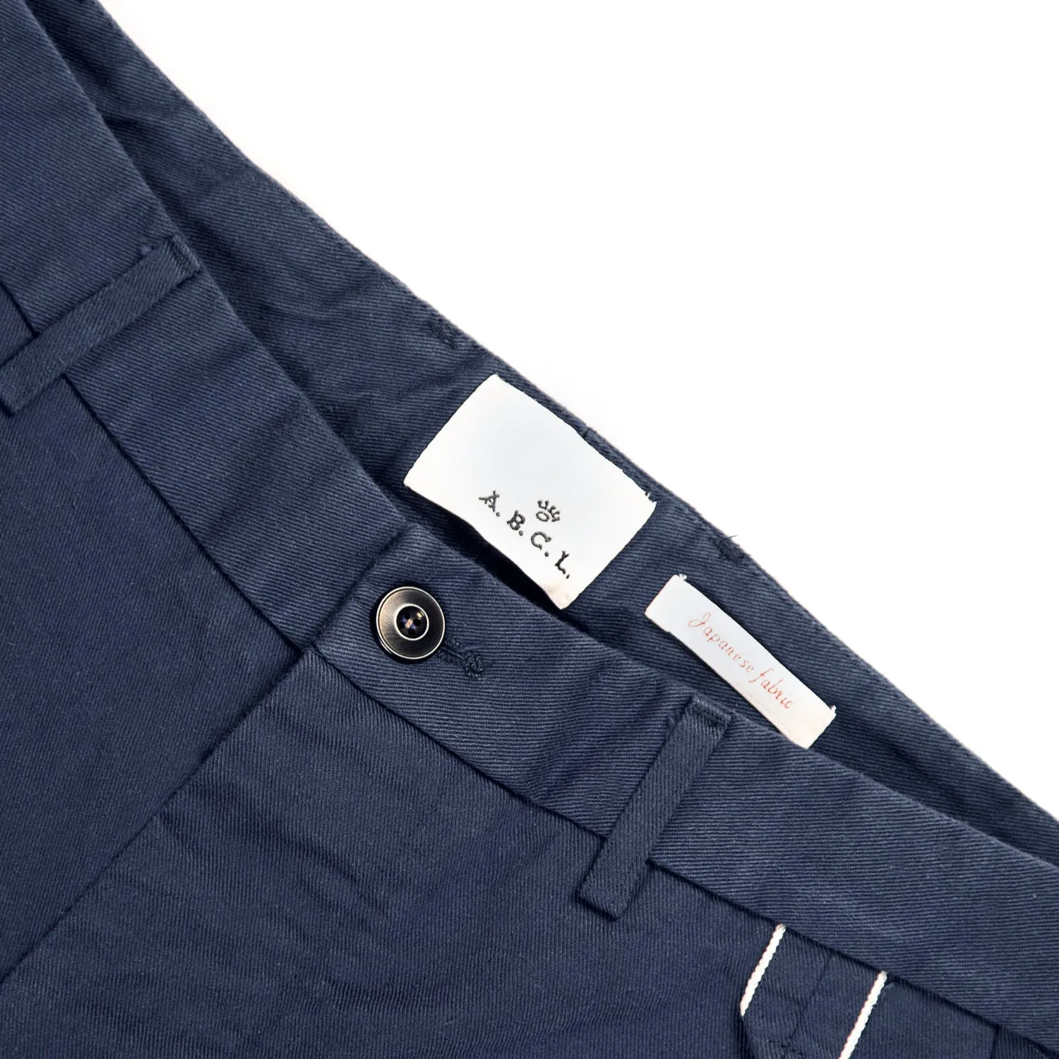 A.B.C.L. - Selvedge Gabardine Chino - Blue