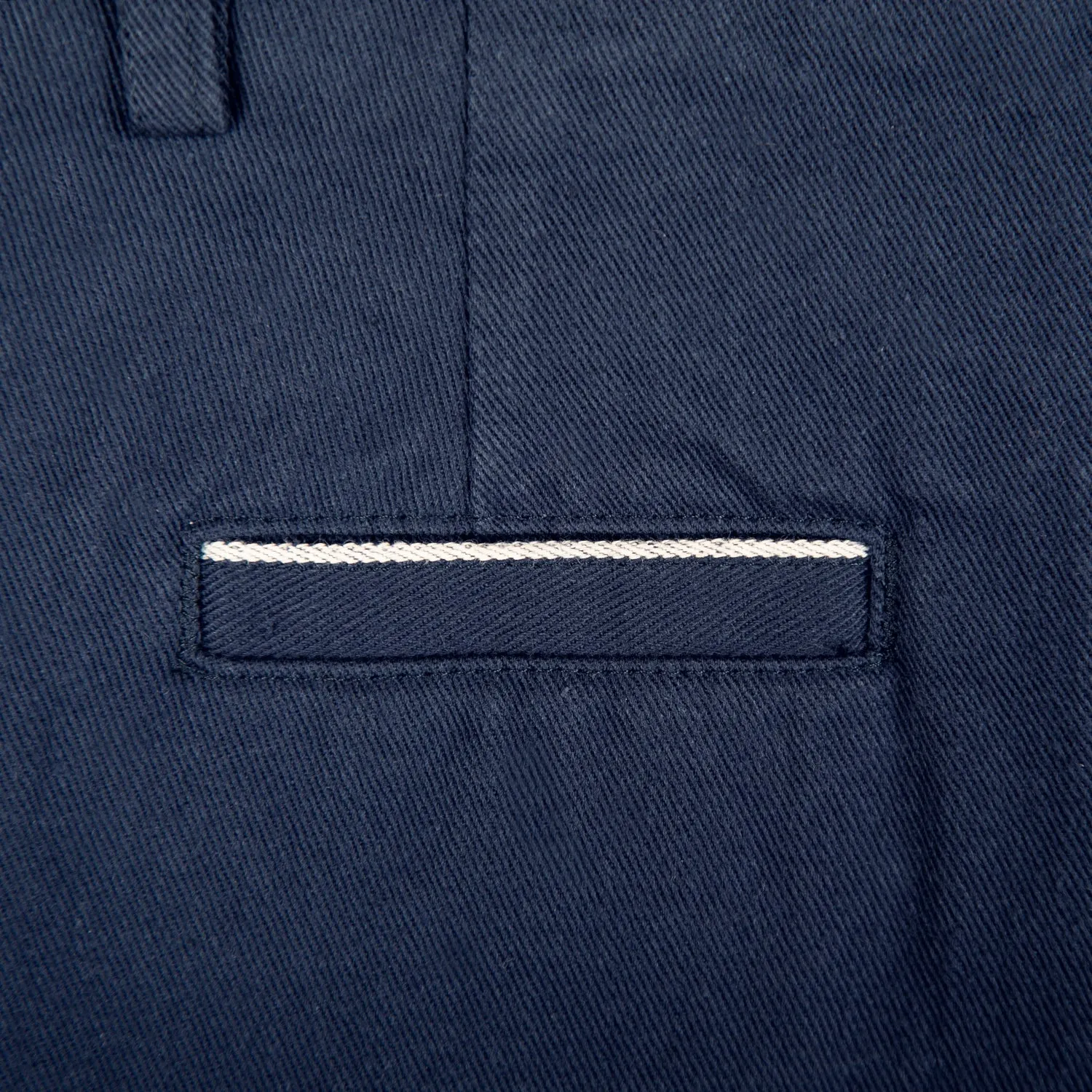 A.B.C.L. - Selvedge Gabardine Chino - Blue