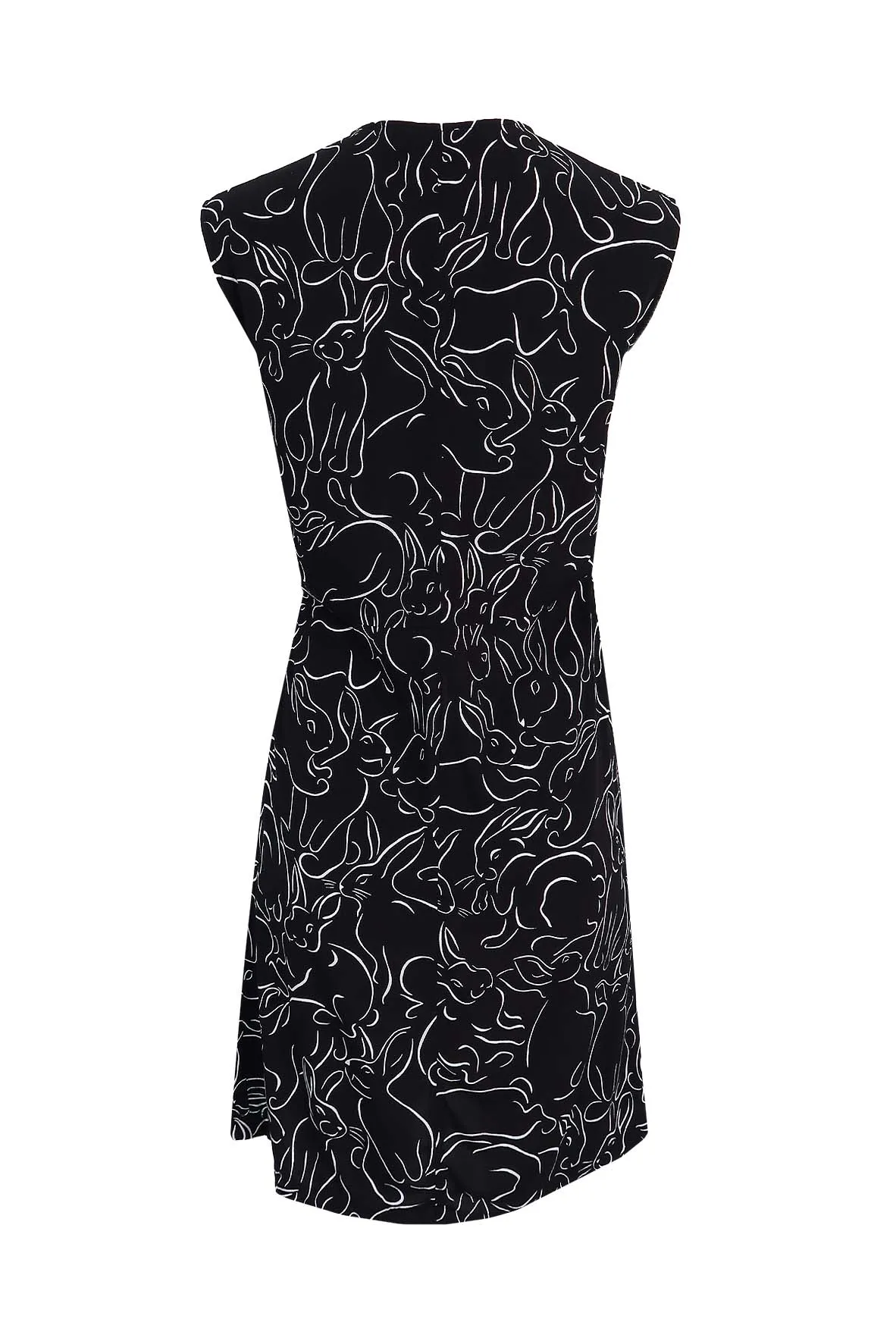 Abstract Print Dress