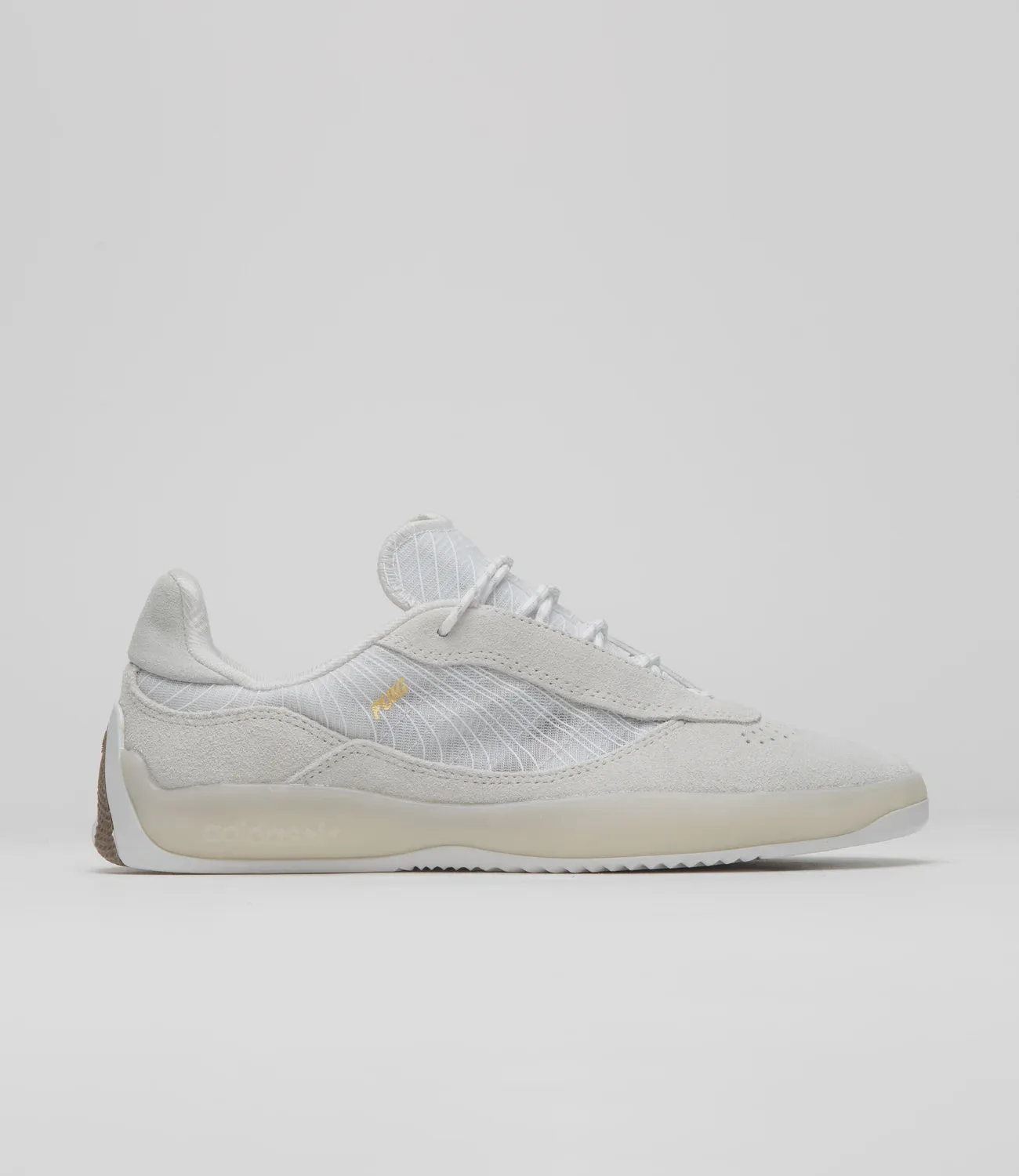 Adidas Puig Shoe - Crystal White/Gum/Black Crystal