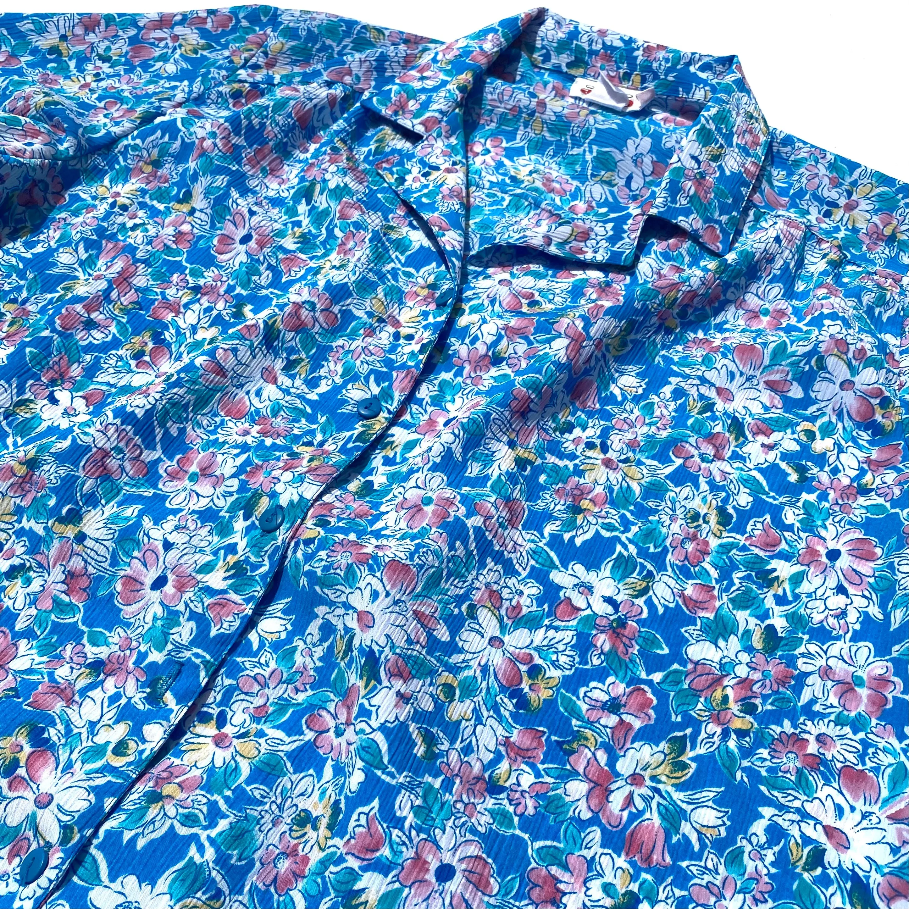 Alia Secondhand Floral Button Up Short Sleeve Shirt