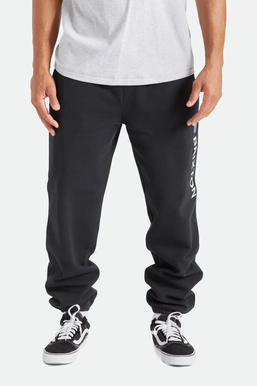 Alton Line Slim Fleece Jogger - Black