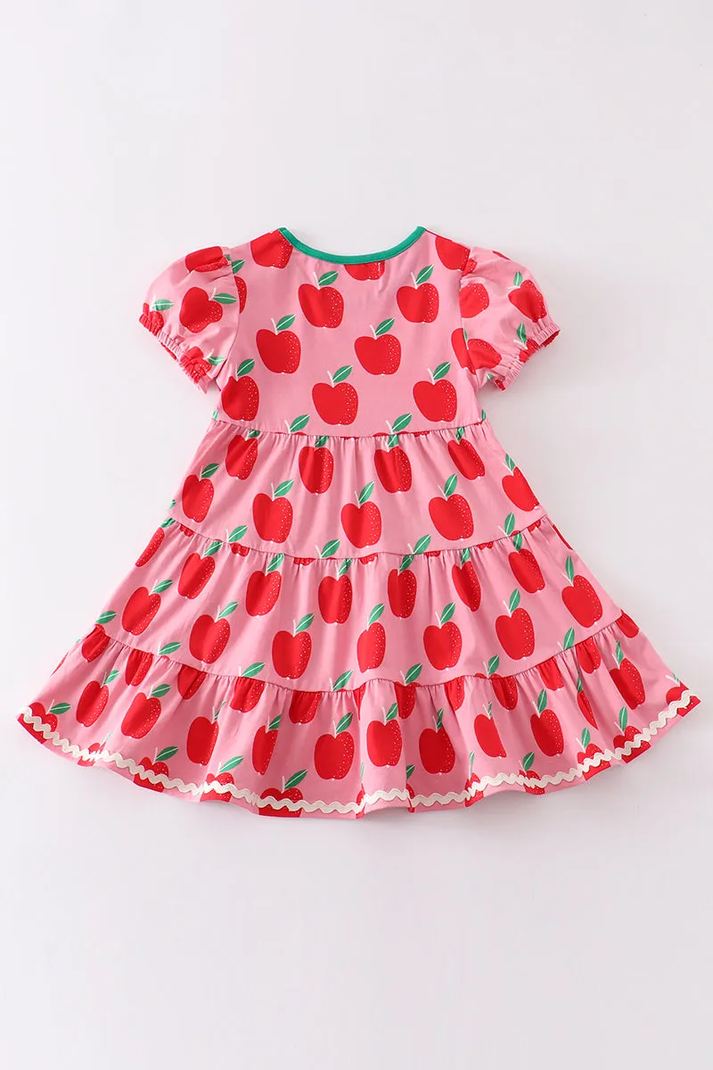 Apple print dress