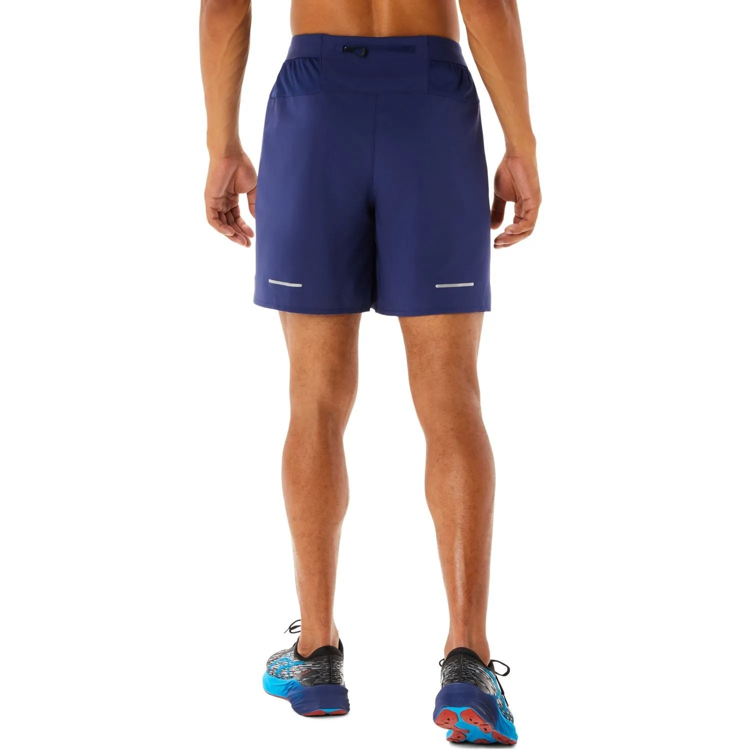 Asics Mens 2 in 1 7 Inch Shorts - Indigo Blue