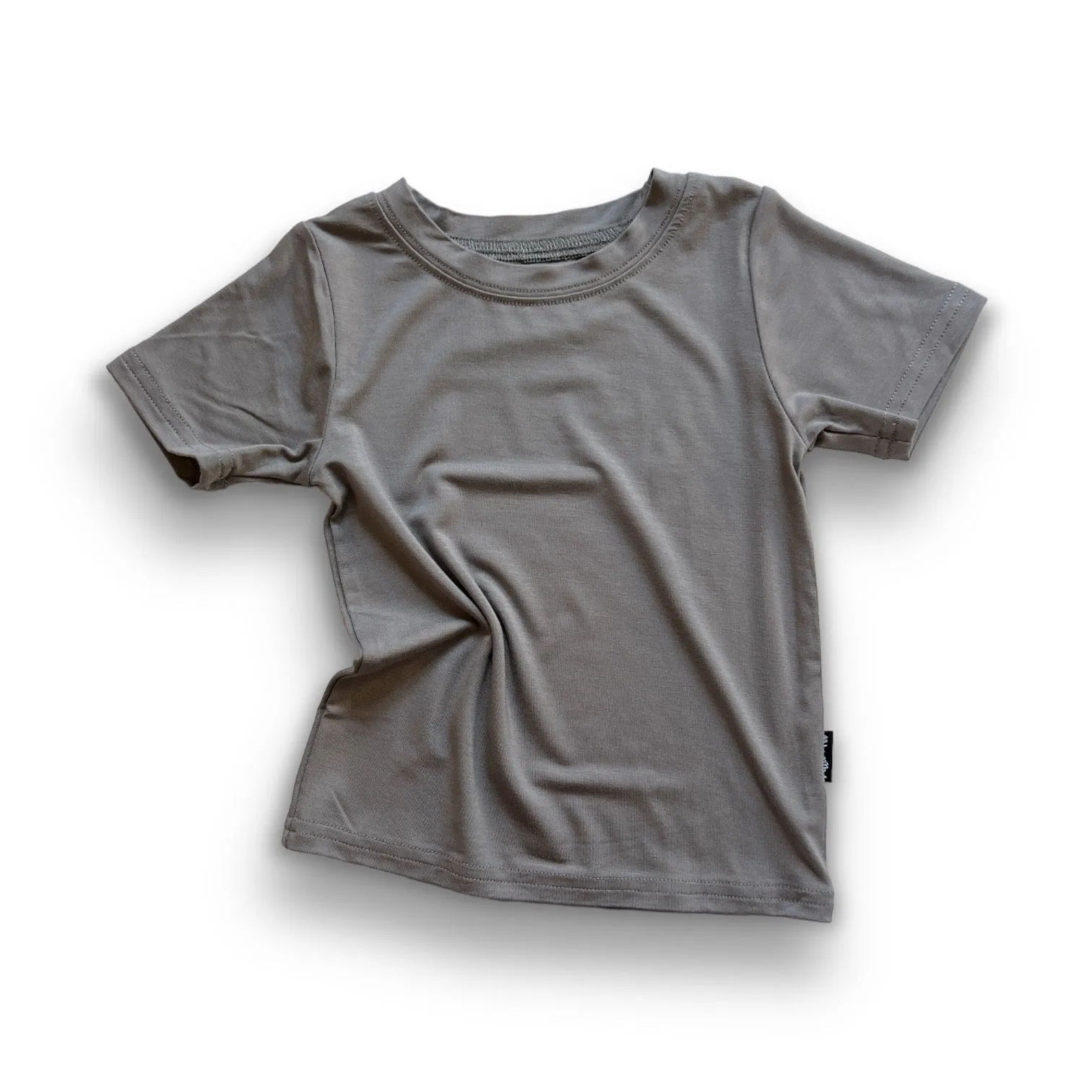 BAMBOO BASIC TEE- Stone