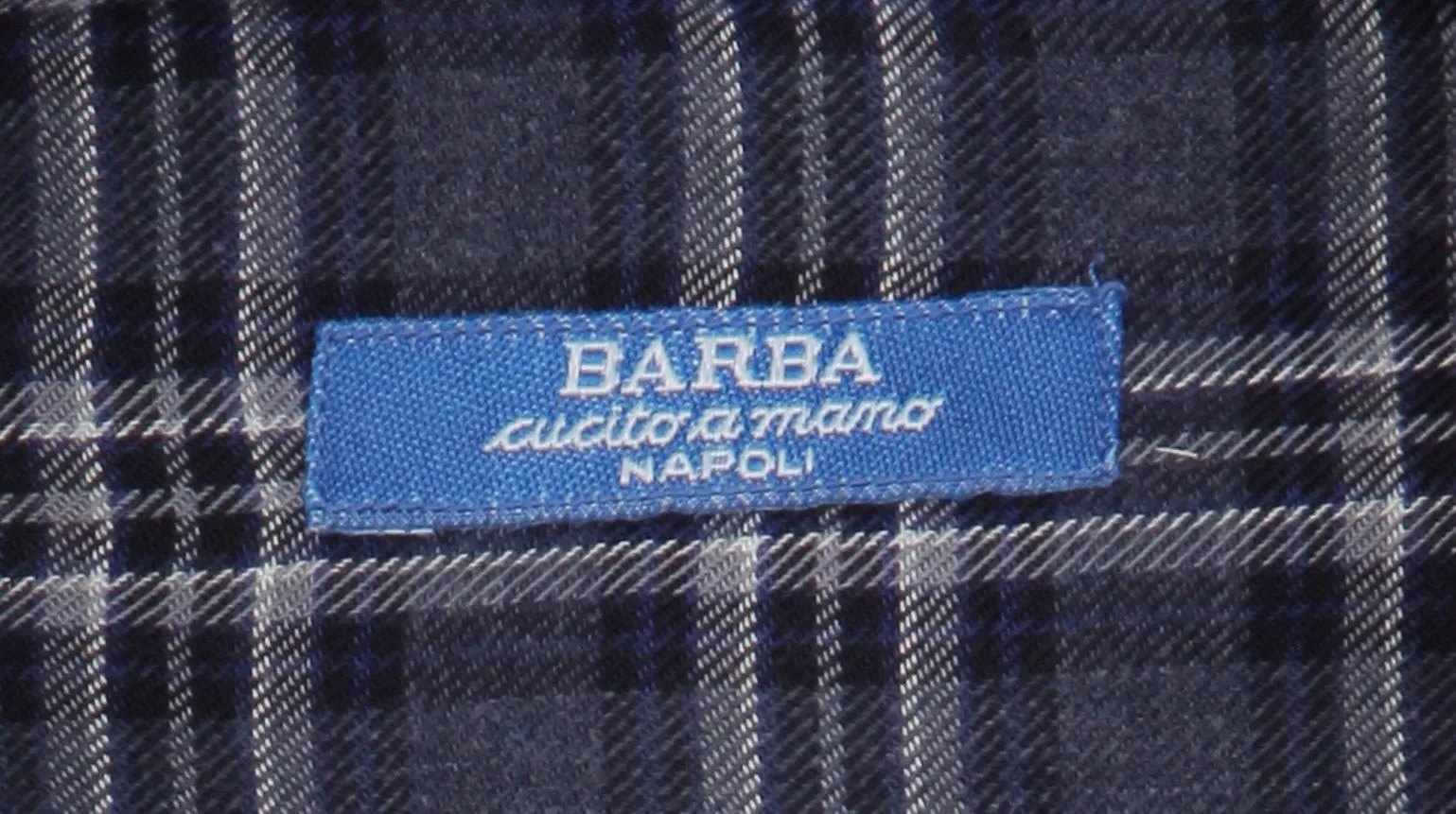 Barba Napoli Dark Blue Shirt - Extra Slim