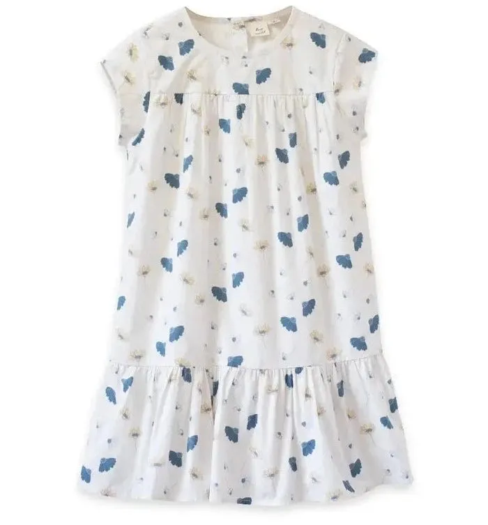 Beet World Molly Dress, Blue Floral