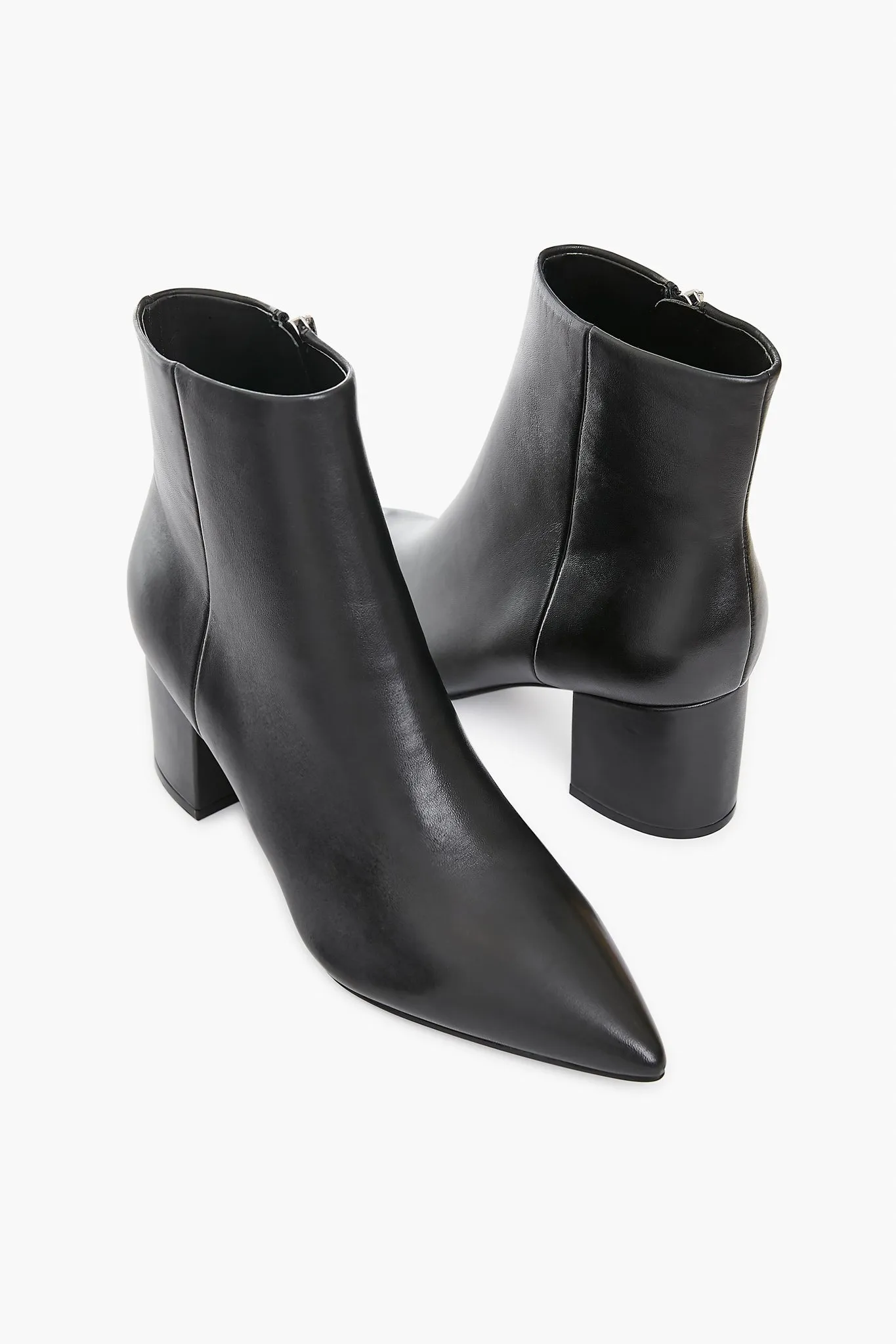 Black Leather Jarli Boots