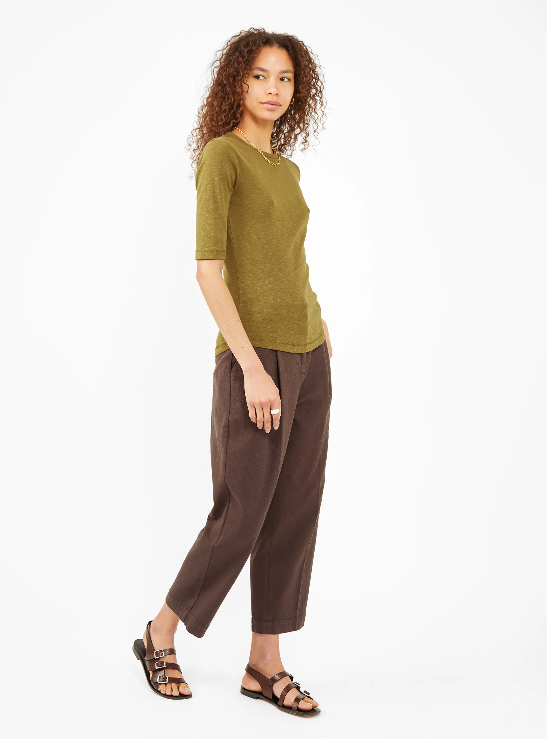 Charlotte T-shirt Olive