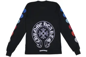 CHROME HEARTS MULTI COLOR HORSE SHOE LONG SLEEVE