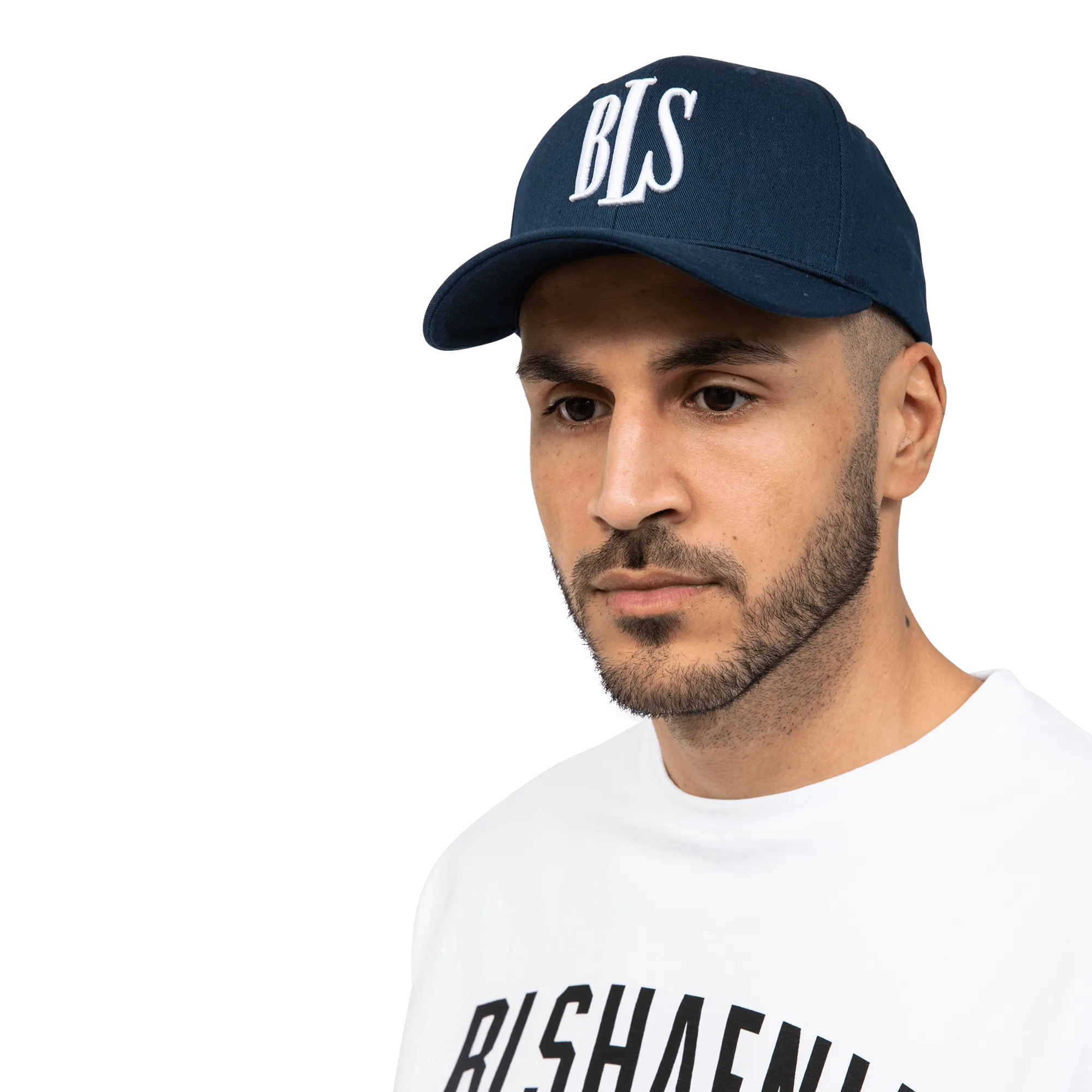 Classic Baseball Cap - Dark Navy/White