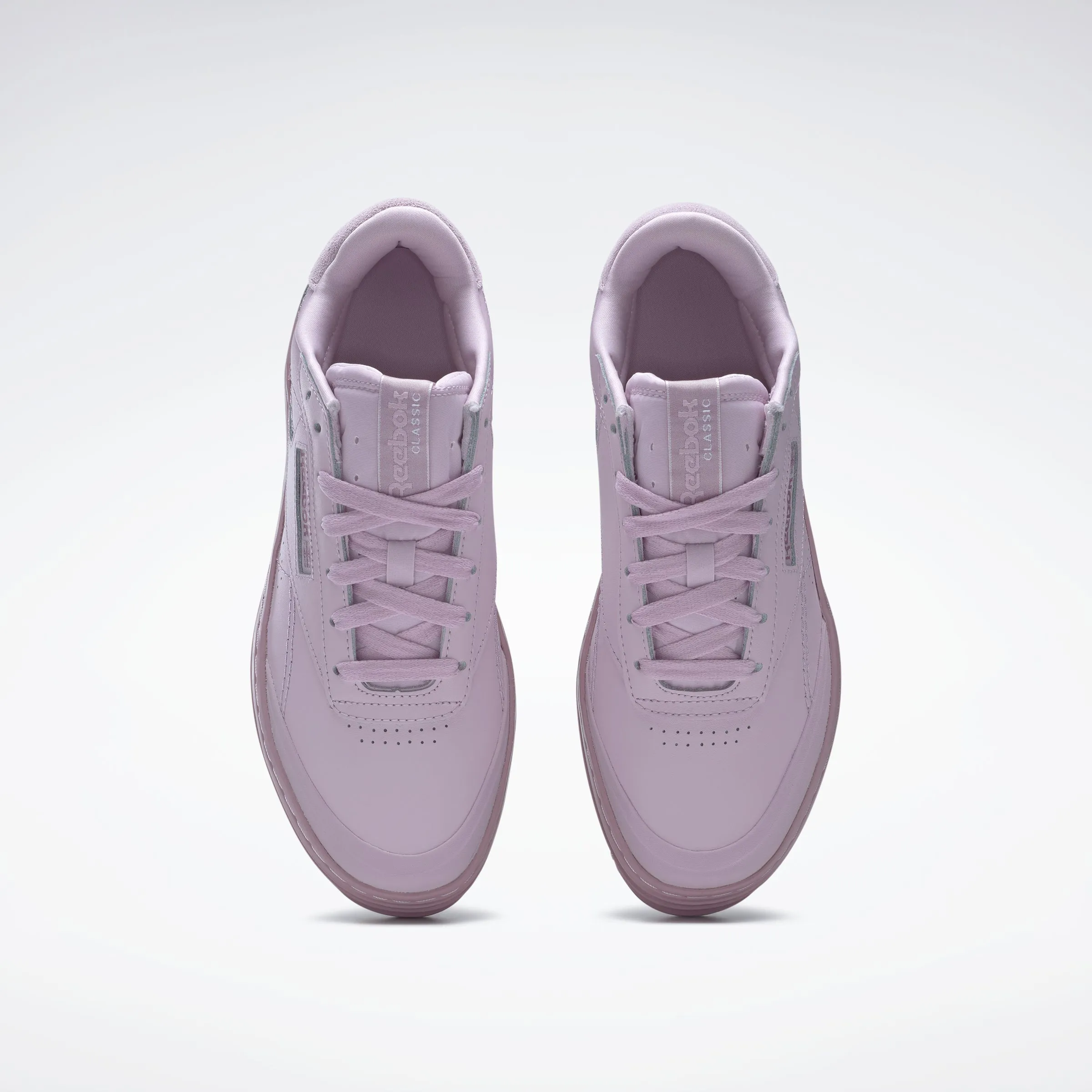 Club C Double Geo Shoes Shell Purple/Infused Lilac