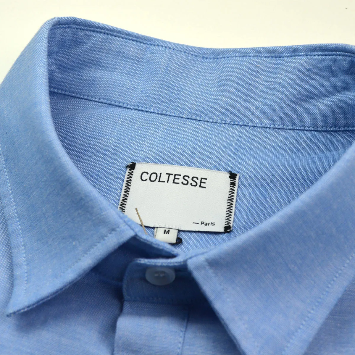 Coltesse - Iyo Classic Shirt with Pocket - Light Blue