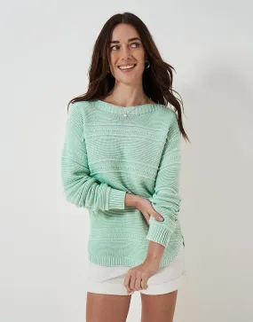 Crew Clothing - Tali Jumper - Mist Green