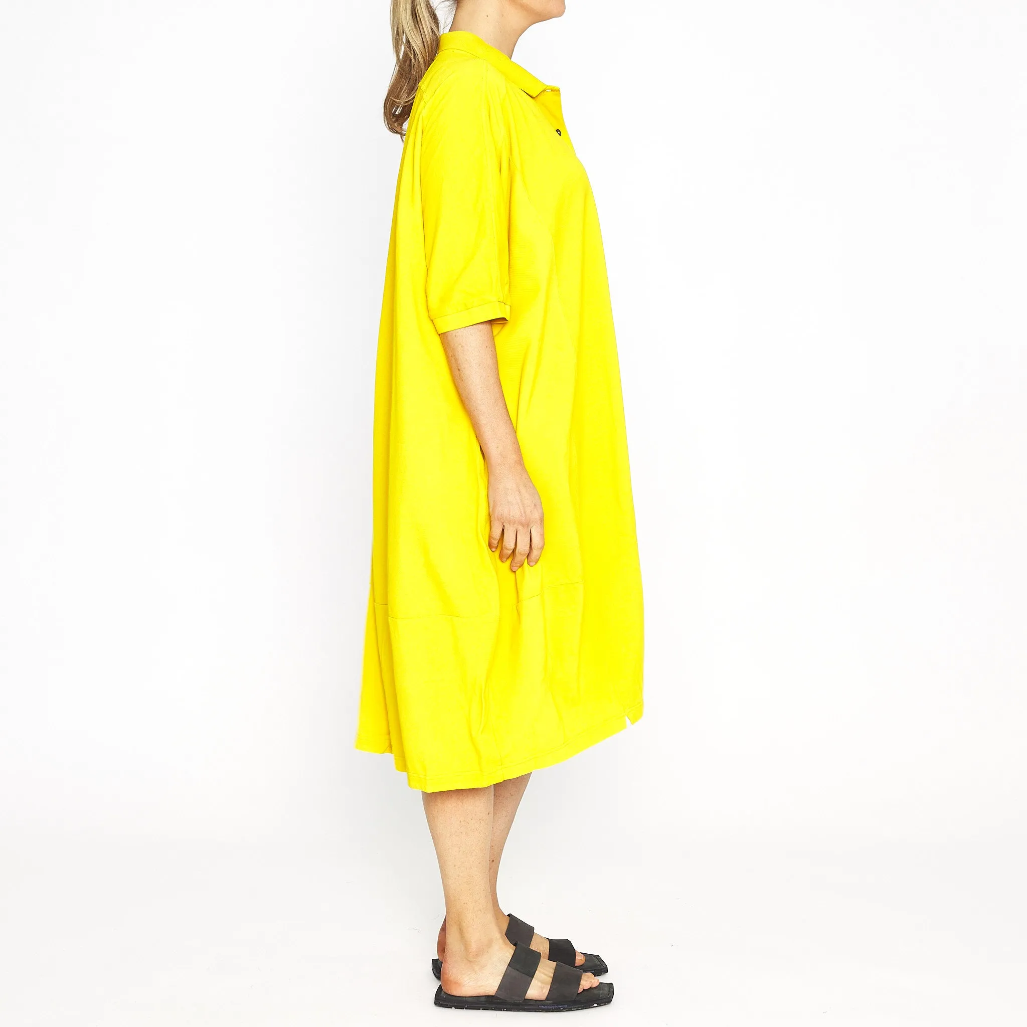 DIP-2430905 S/S Polo tunic lemon