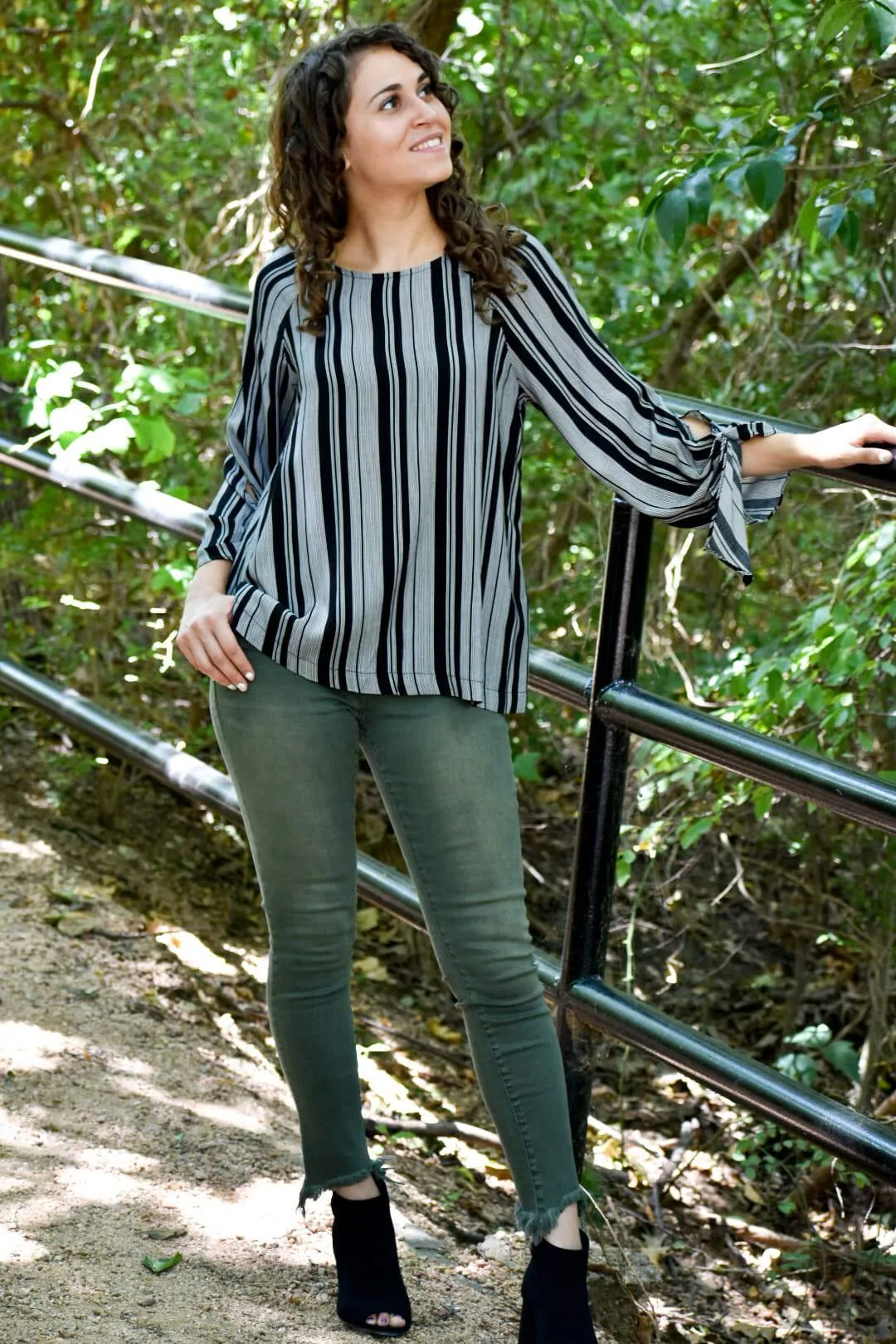 Echo Striped Blouse all