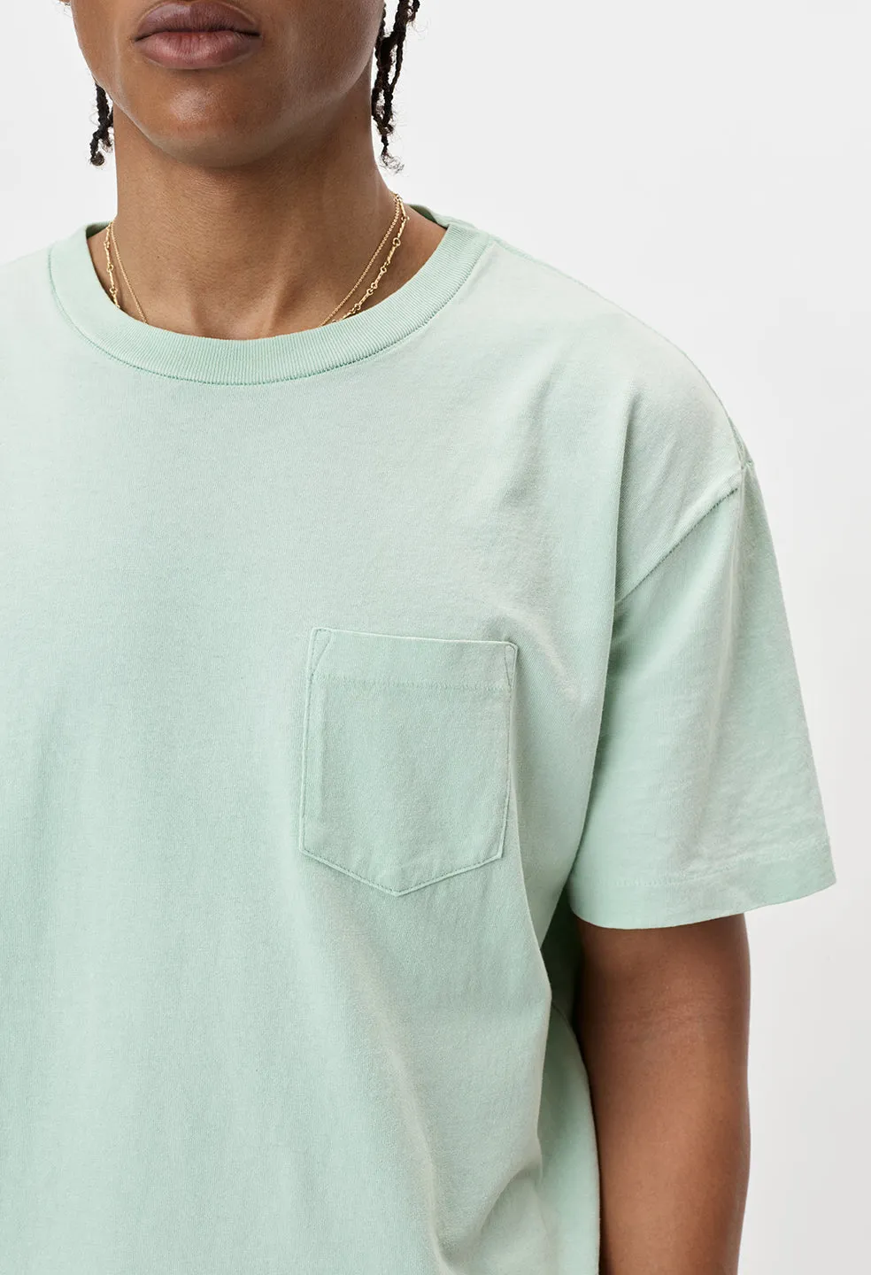 Exposure Lucky Pocket Tee / Sea Foam