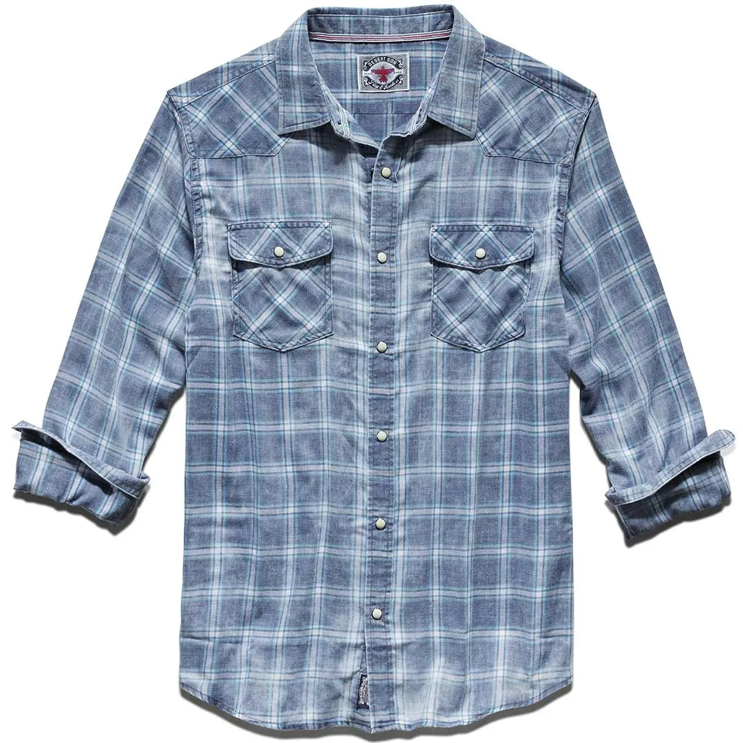 Flag & Anthem Men's Harrison Vintage Soft Plaid Snap Shirt