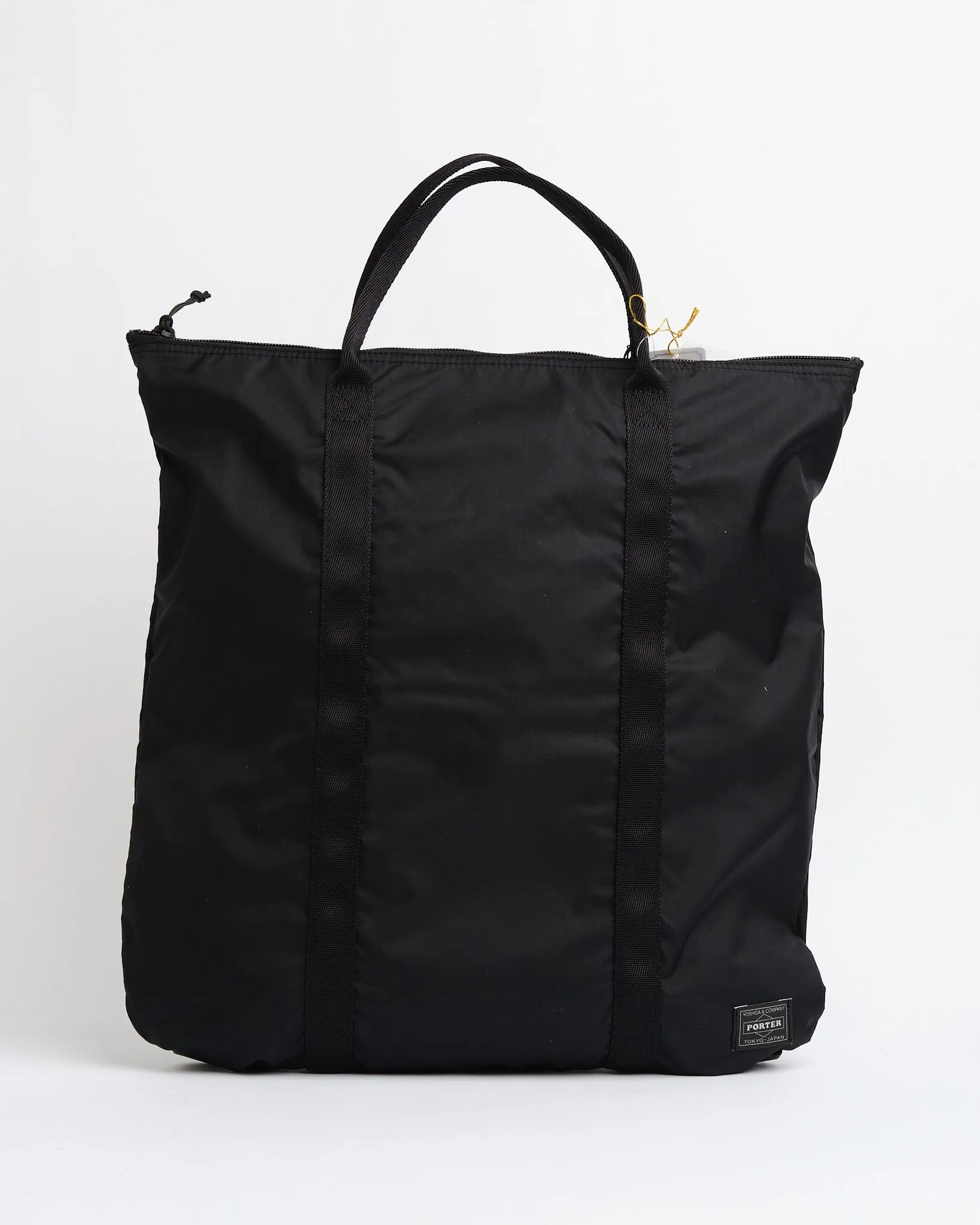 FLEX 2 WAY TOTE BAG BLACK