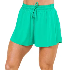 Flowy Shorts | Kelly Green