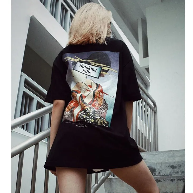 FR2 Ukiyoe Smoking Kills Tee