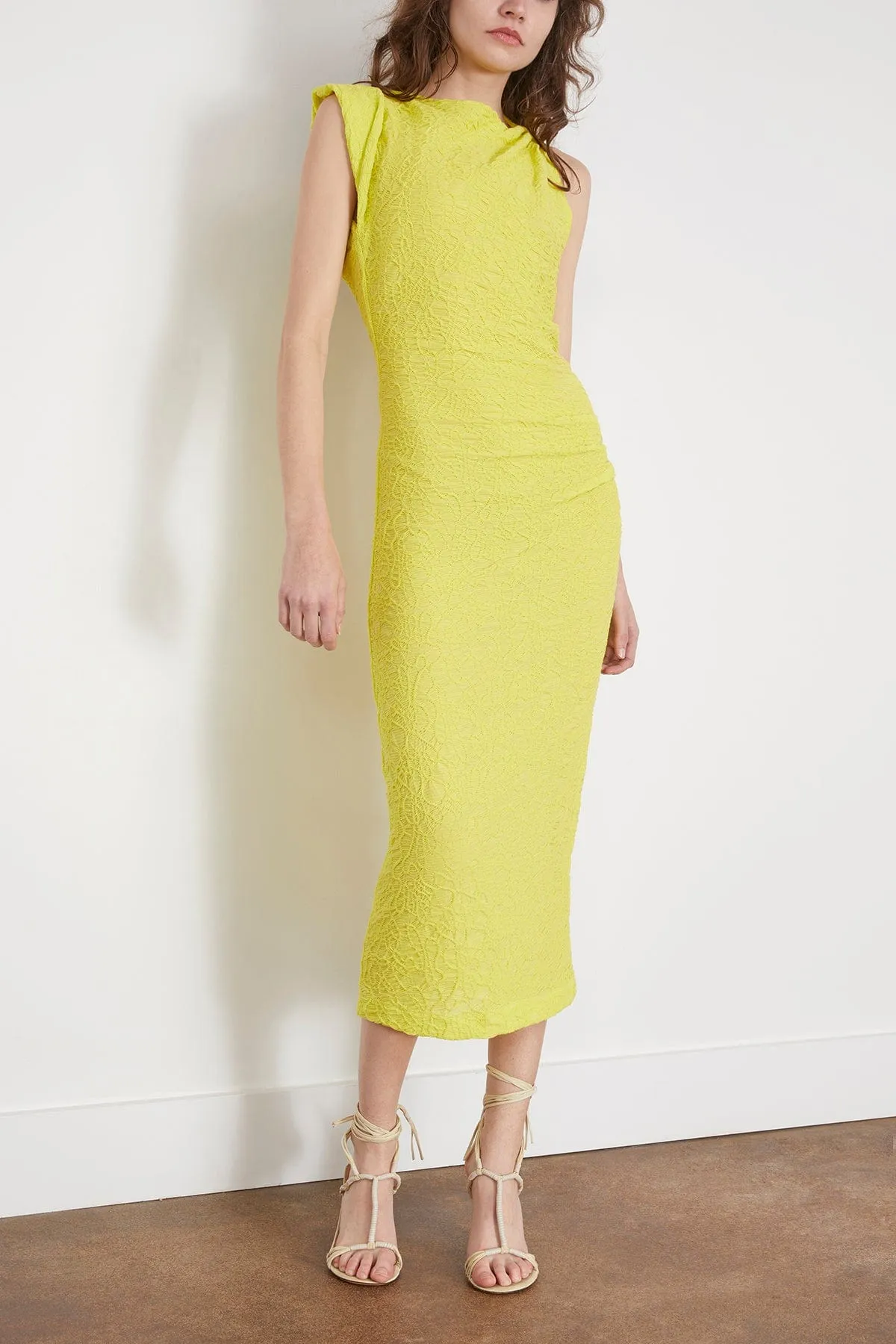 Franzy Dress in Yellow