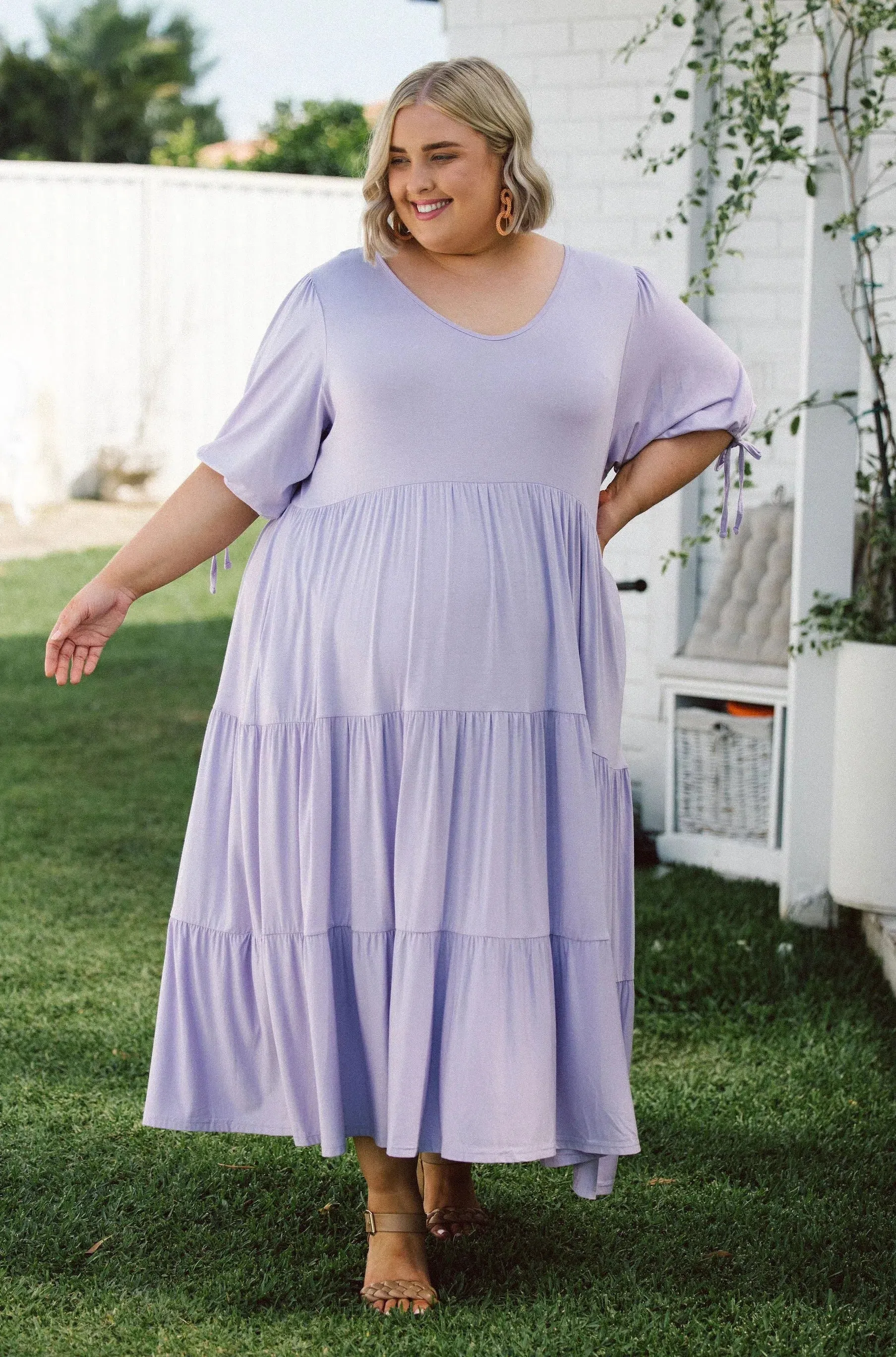 Harlow Dress - Lilac