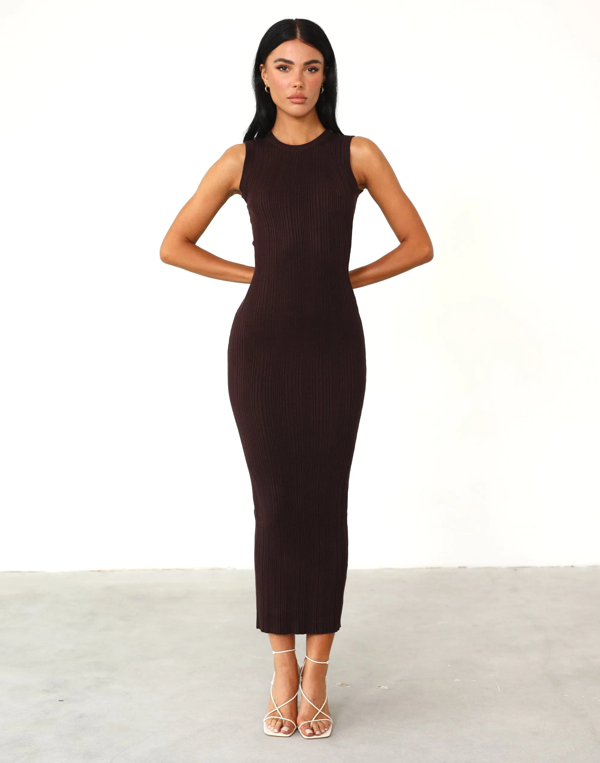 Hunter Maxi Dress (Brown)