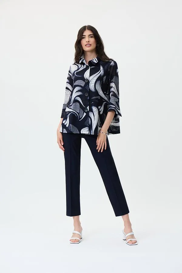 Joseph Ribkoff Swirl Print Jacket - 231244