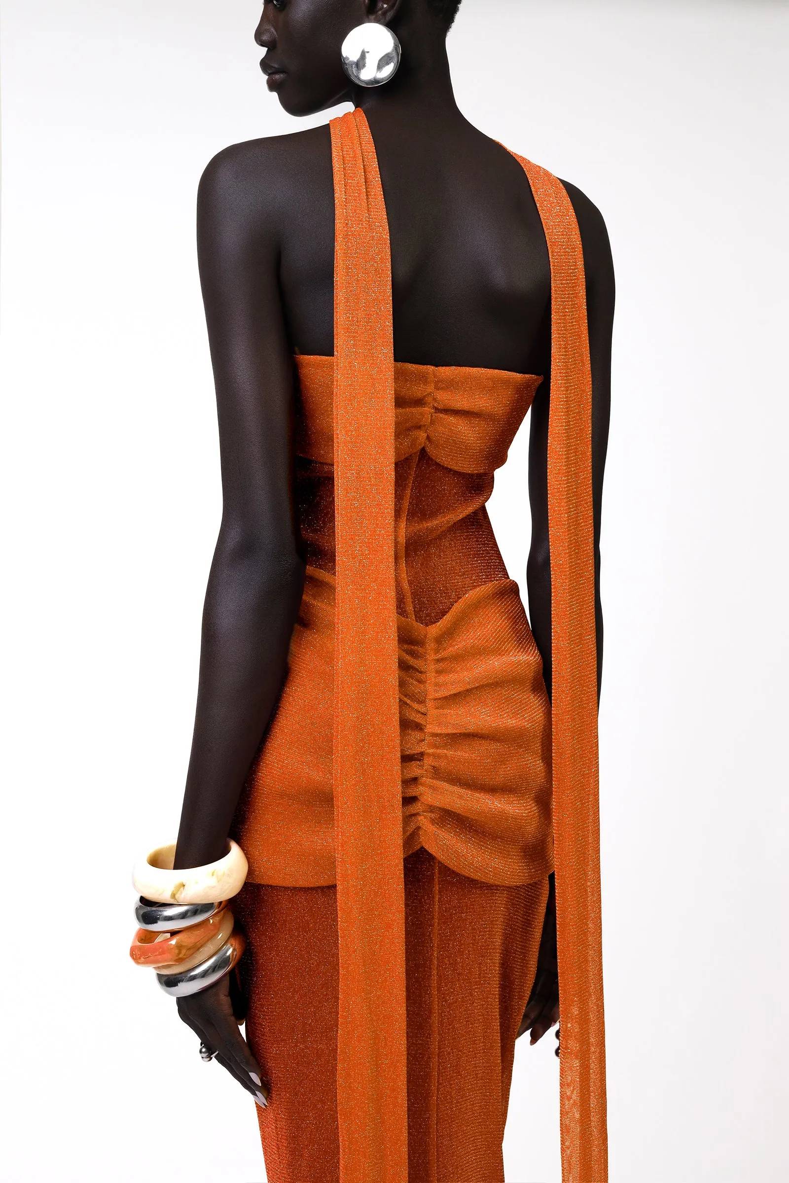 Kesca Dress - Orange