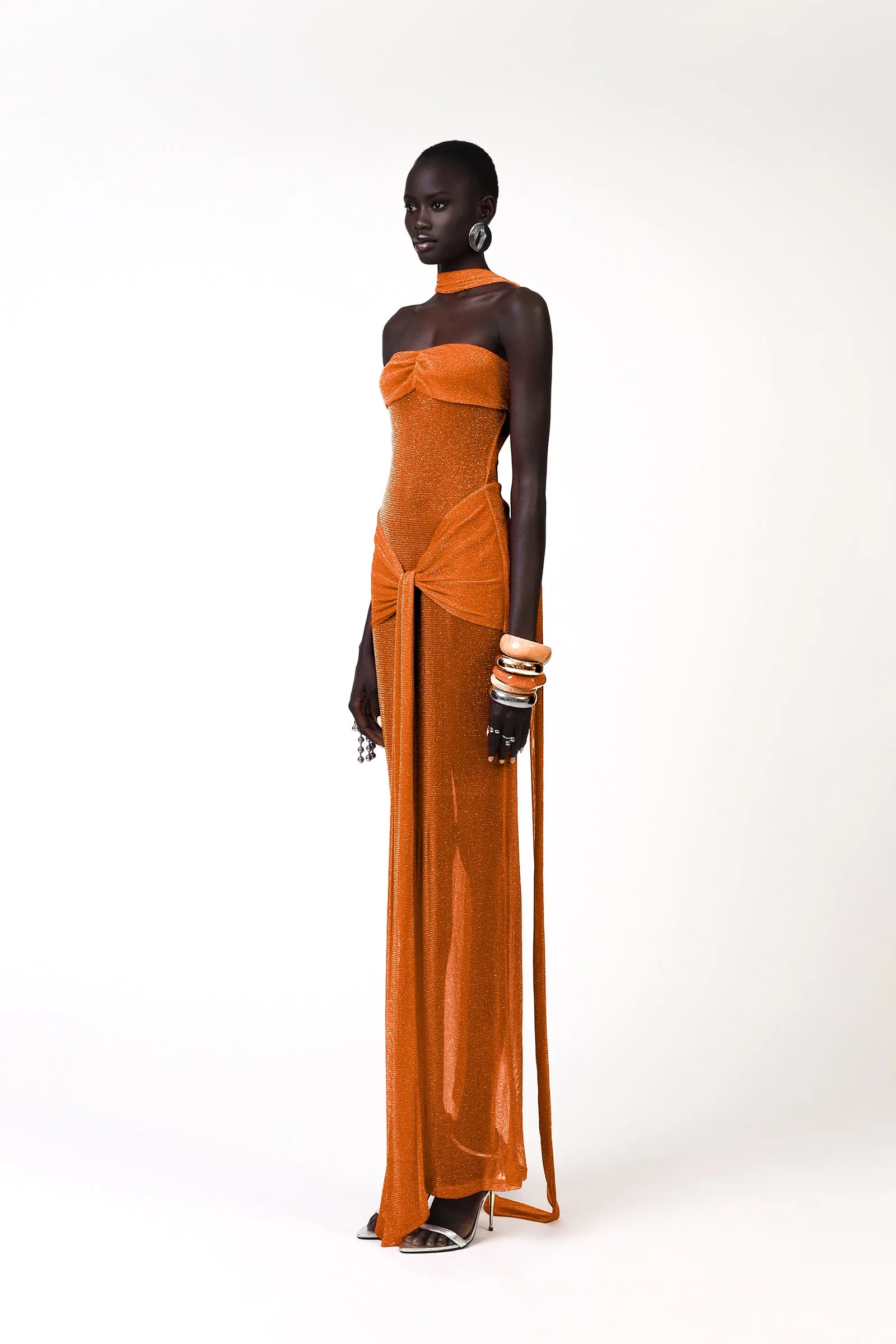 Kesca Dress - Orange