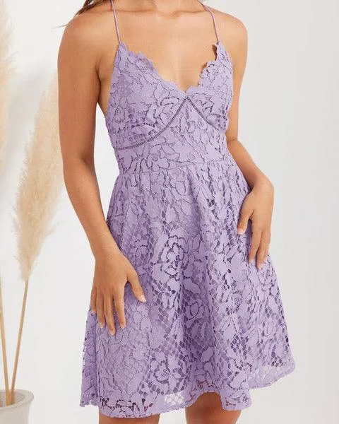 Leona Dress- Lilac