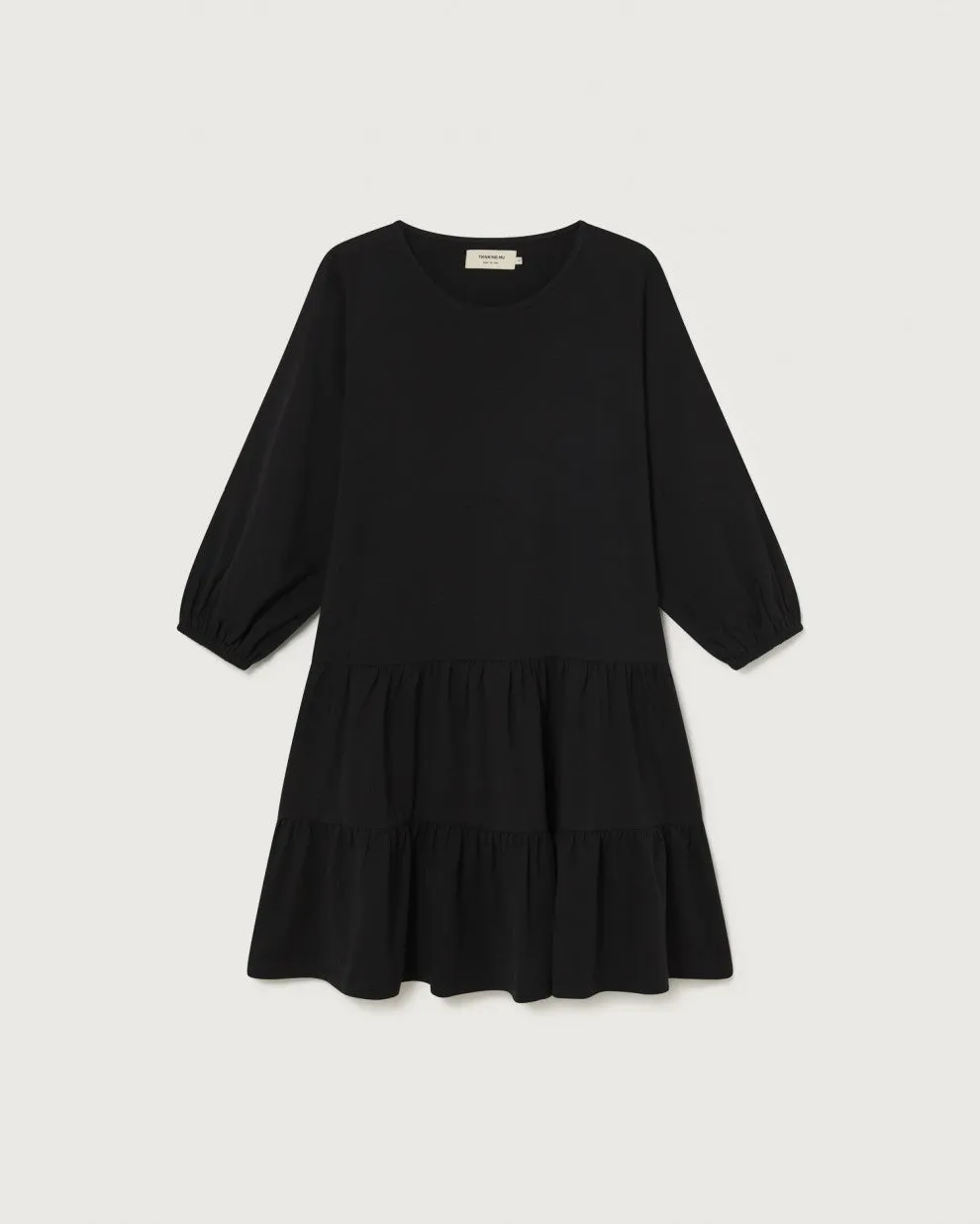 Lily Dress Black Organic Cotton