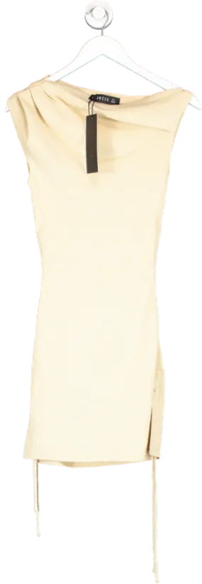 Lioness Cream Original Sin Mini Dress UK XS