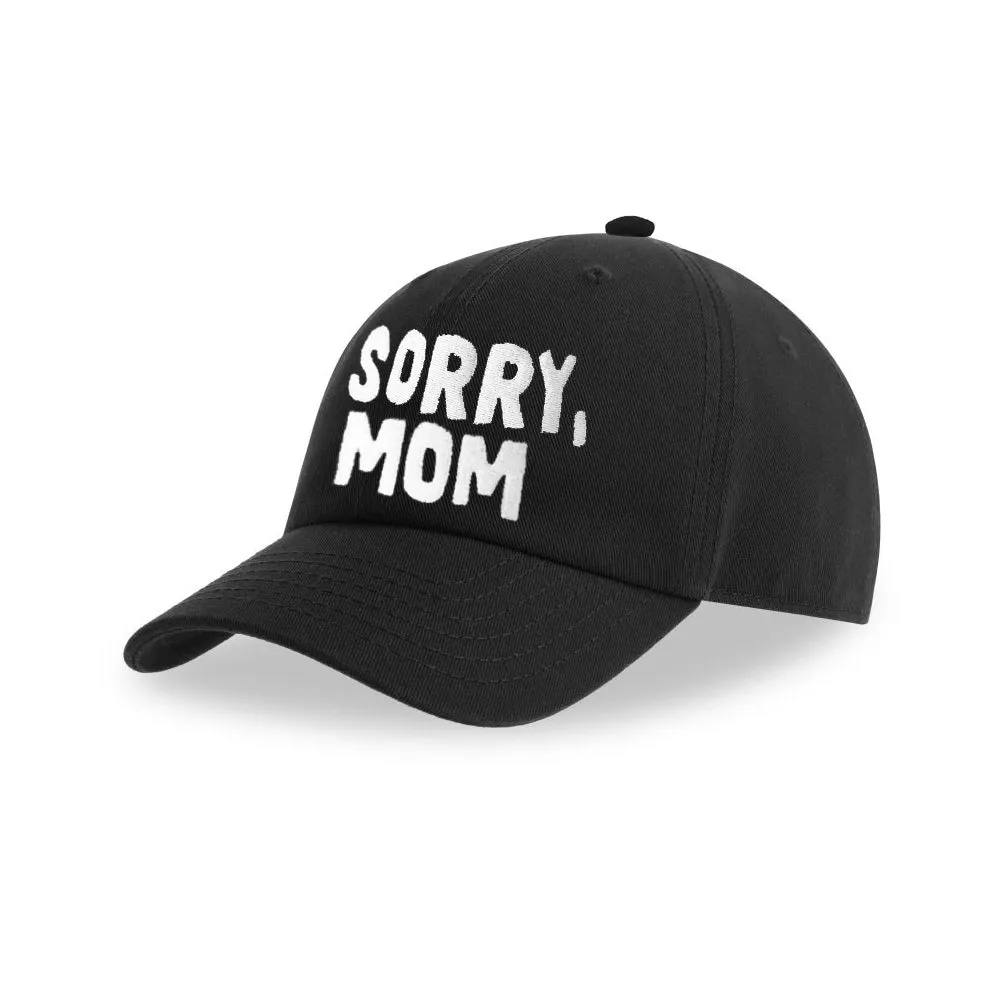 LMH Sorry Mum Baseball Cap - Black