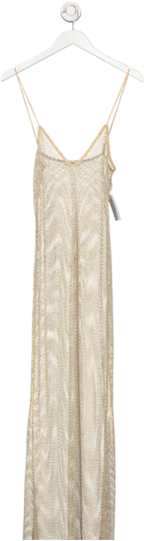 Loba Nude Delfina Evening Dress UK M