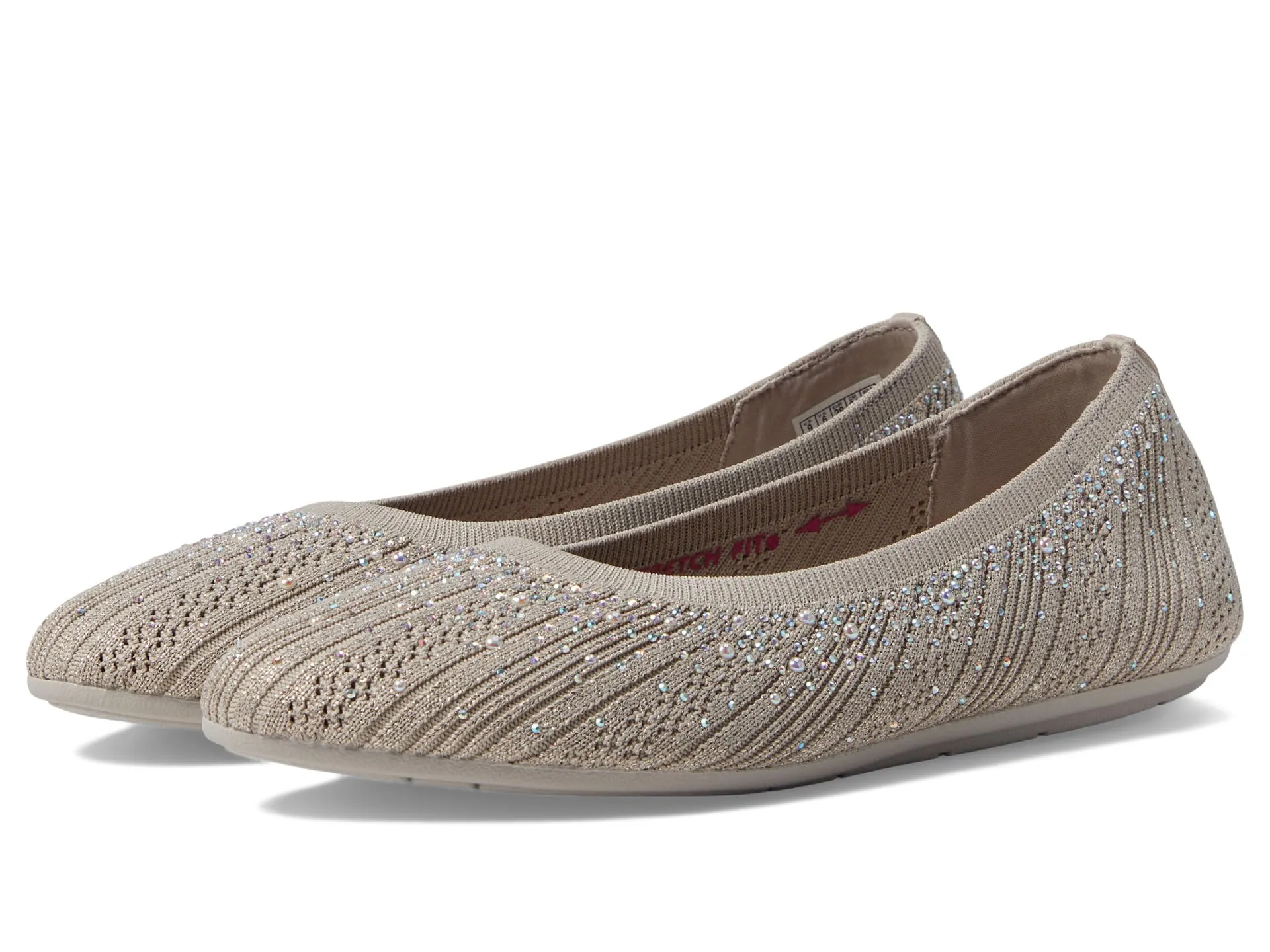 Low heel shoes SKECHERS Cleo 2.0 - Glitzy Daze