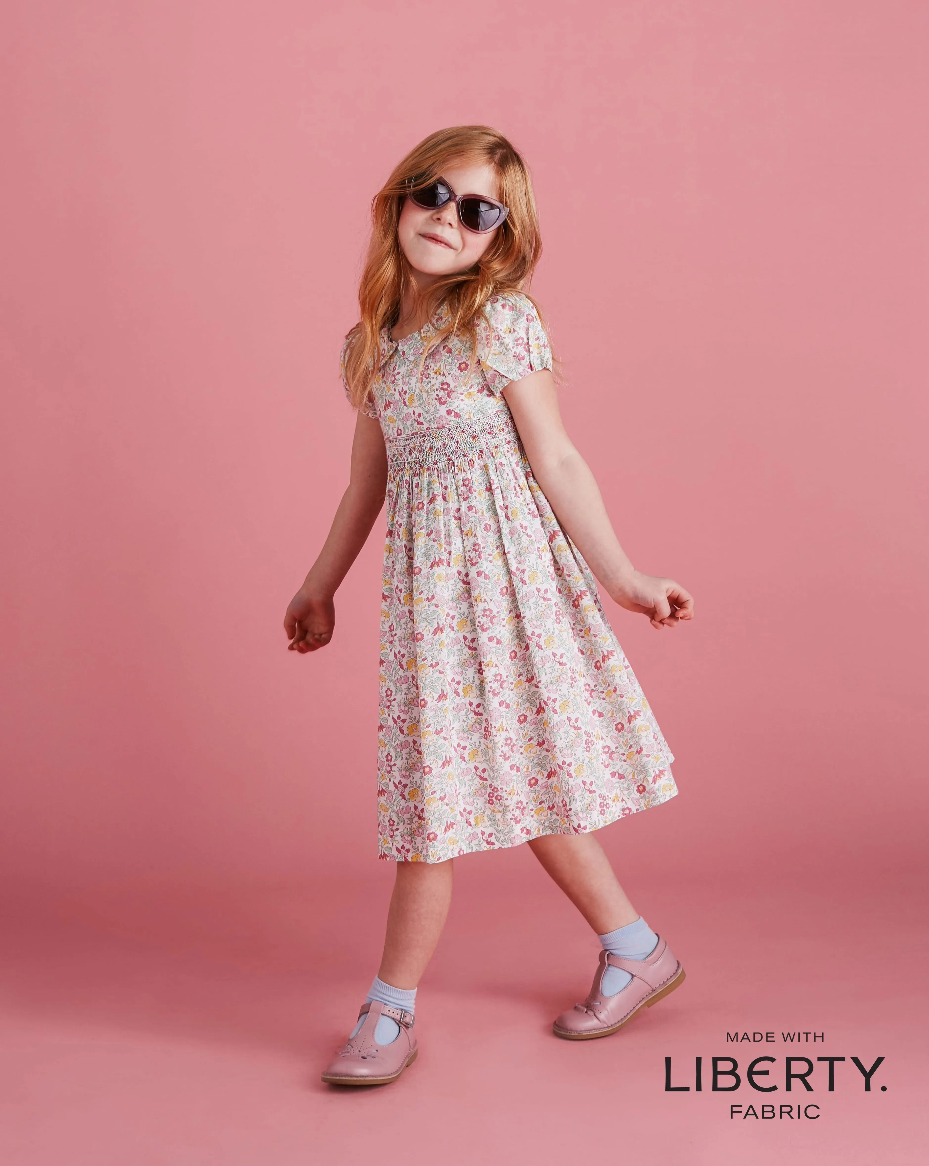 Made With Liberty fabric: Girls Dress - Jamie