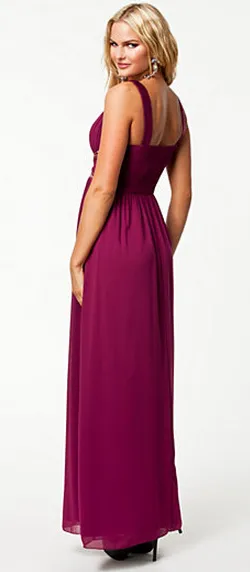 Maxi Purple Dress