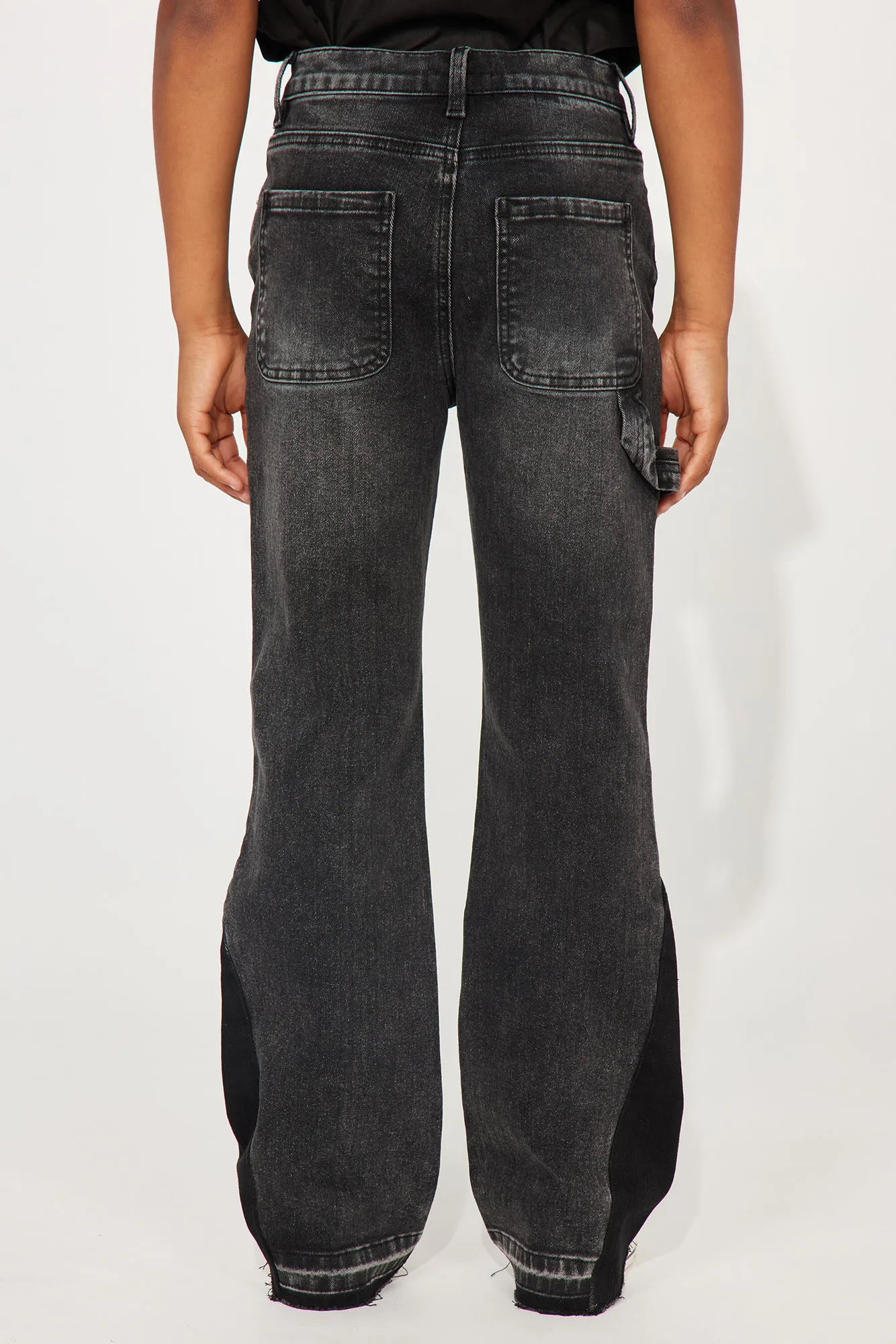 Mini Simple Life Carpenter Jeans - Black Wash