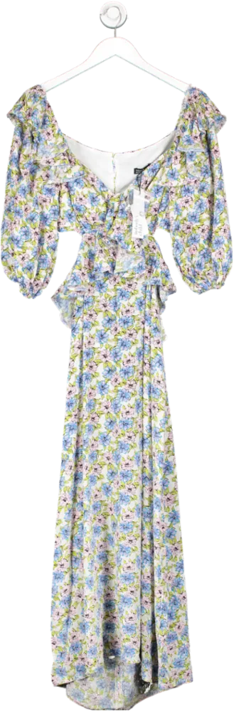 Nobody's Child Multicoloured Dani Midi Dress UK 14