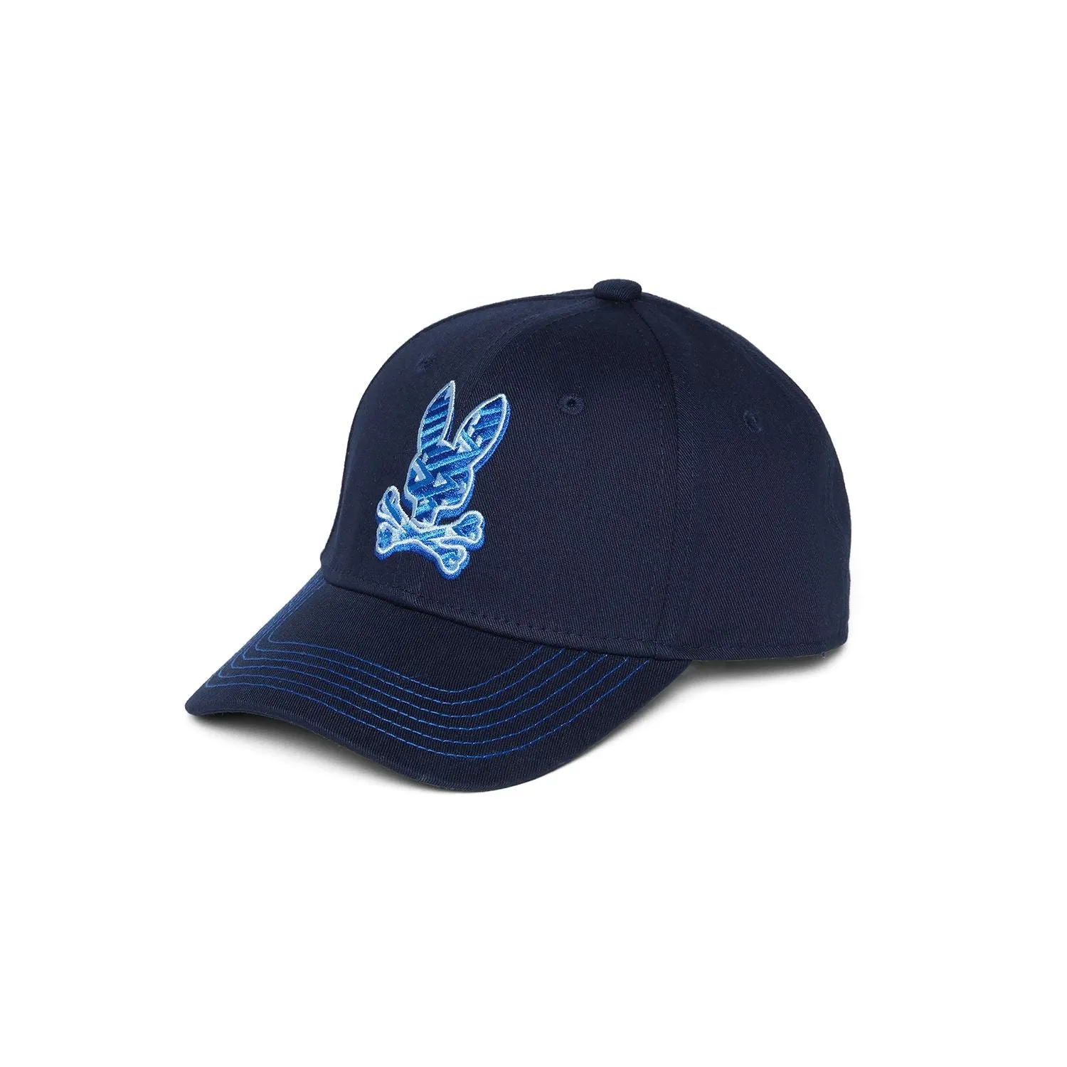 Psycho Bunny Kids Pisani Baseball Hat - Navy