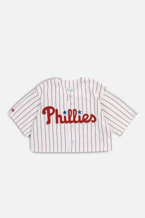 Rework Crop Philadelphia Phillies MLB Jersey - XL