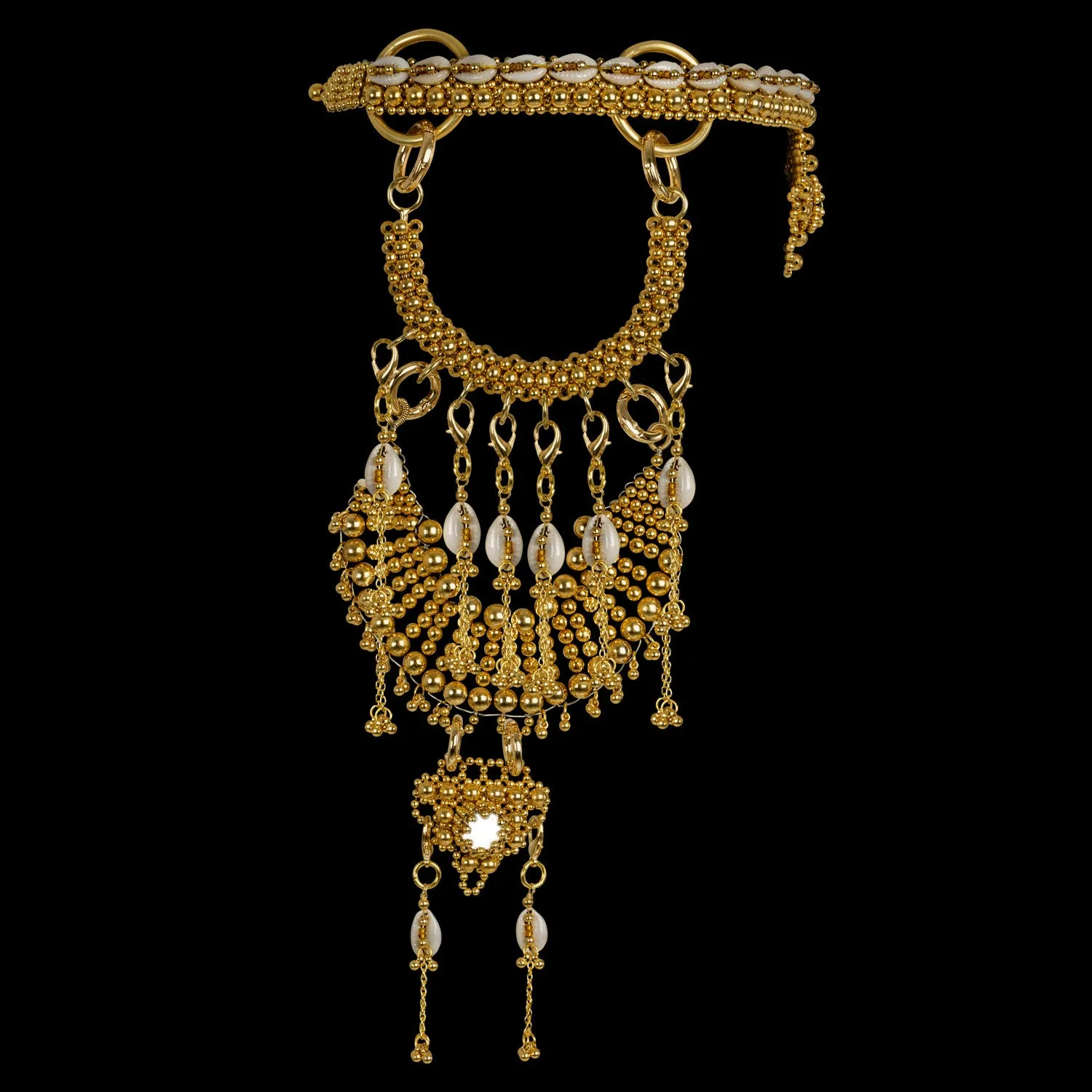 Rushi Headpiece System in Gold