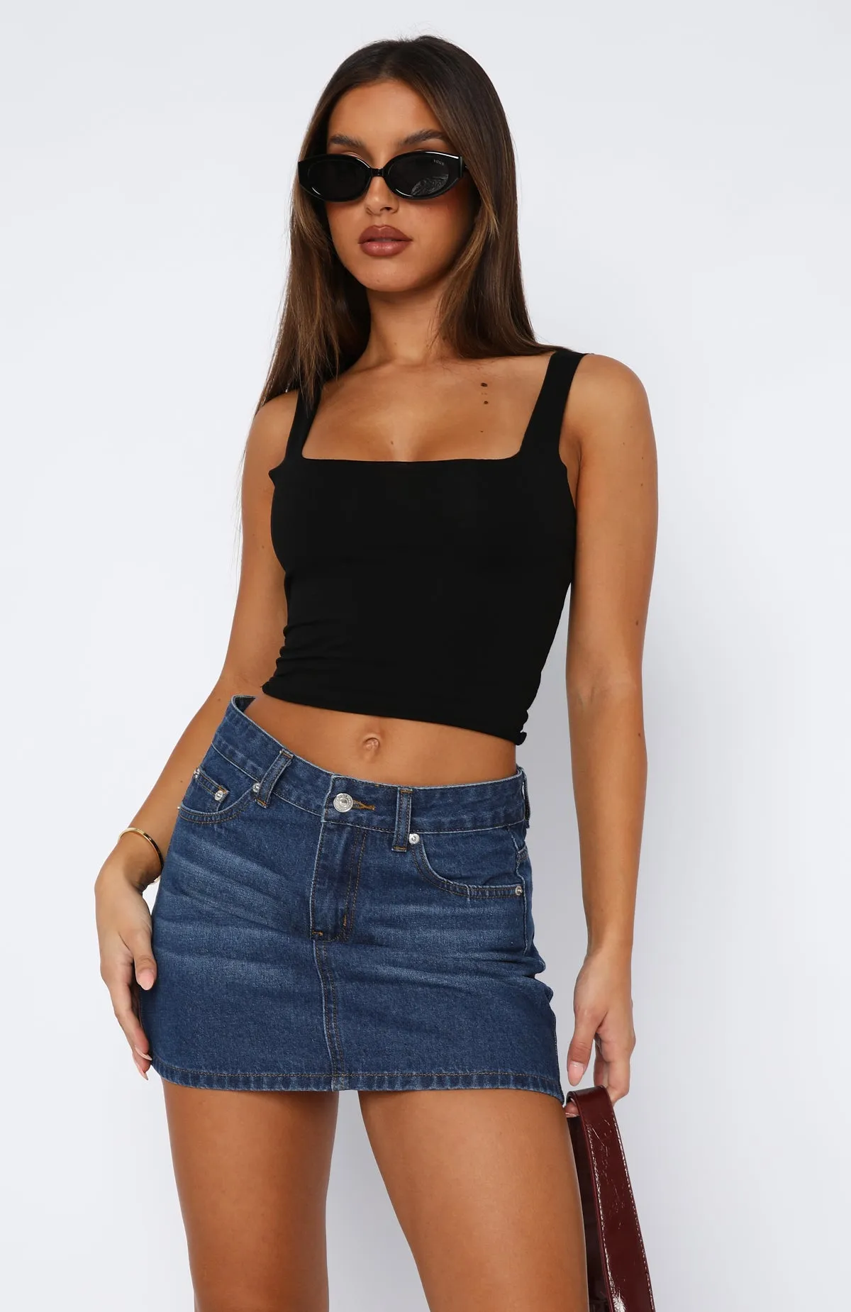 She's Sweet Crop Black