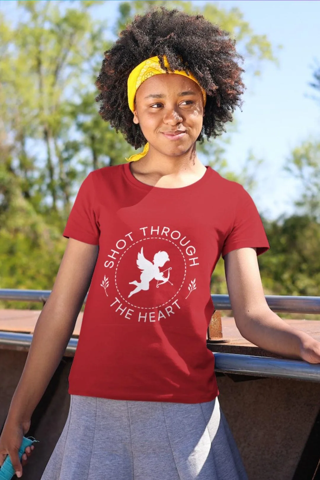 Shot Through The Heart Valentine's Day Graphic Tee