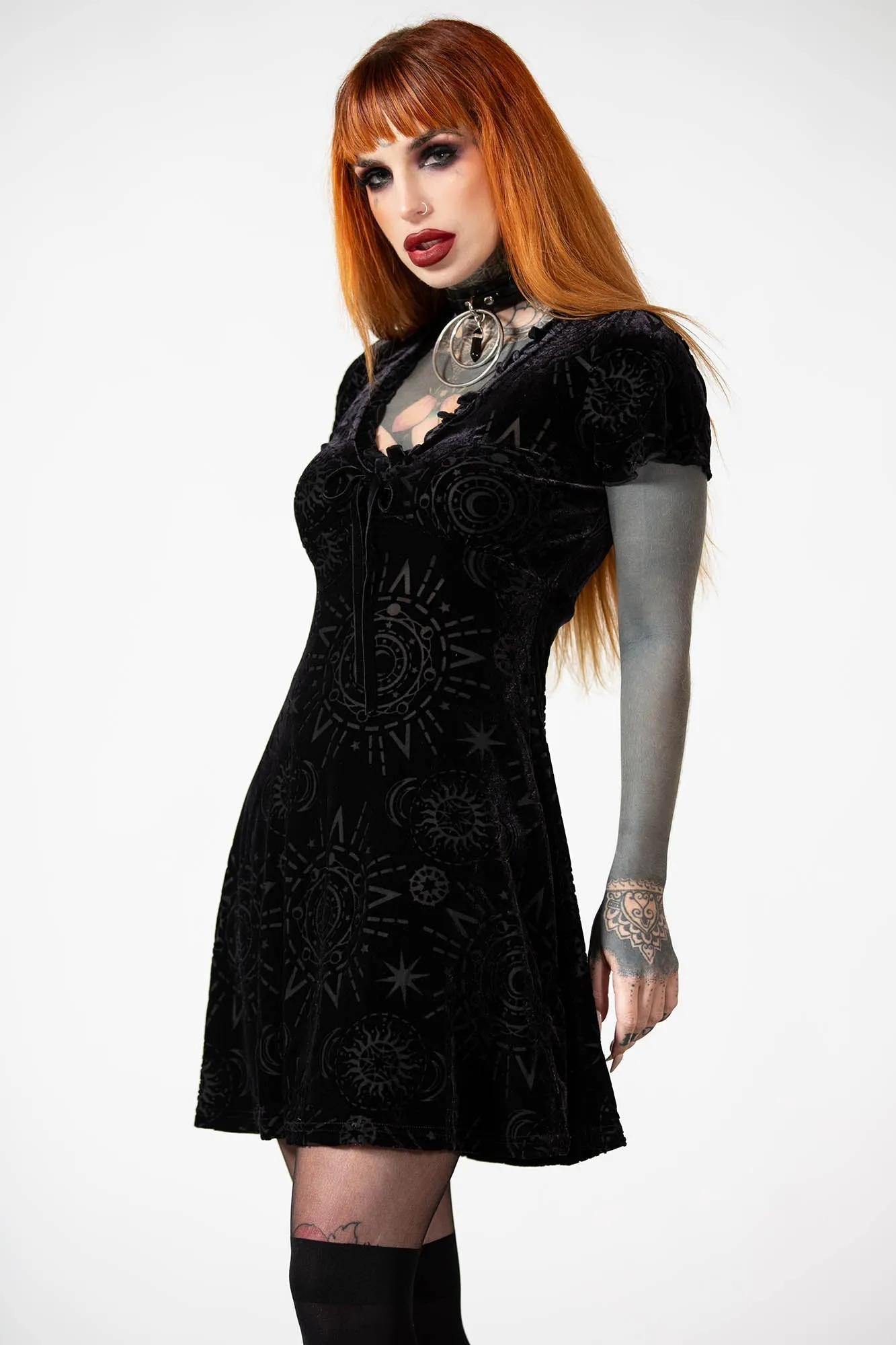 Spiritual Chant Burnout Dress Resurrect