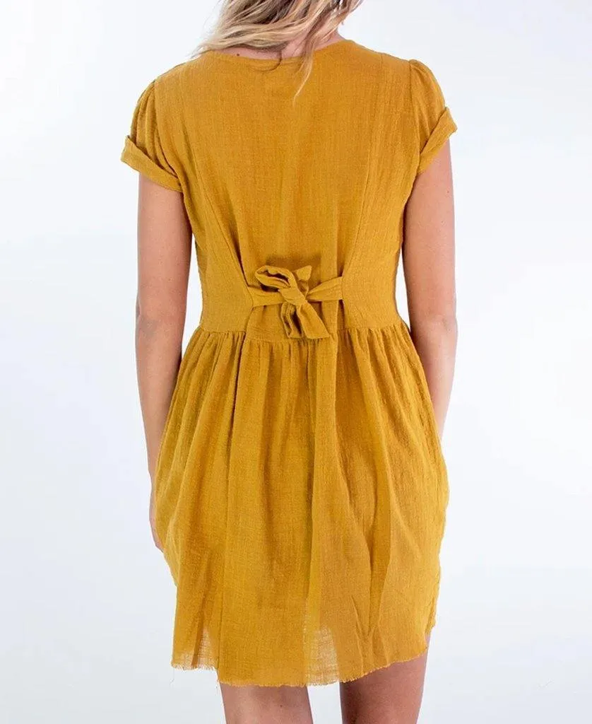 Tali Dress | Mustard