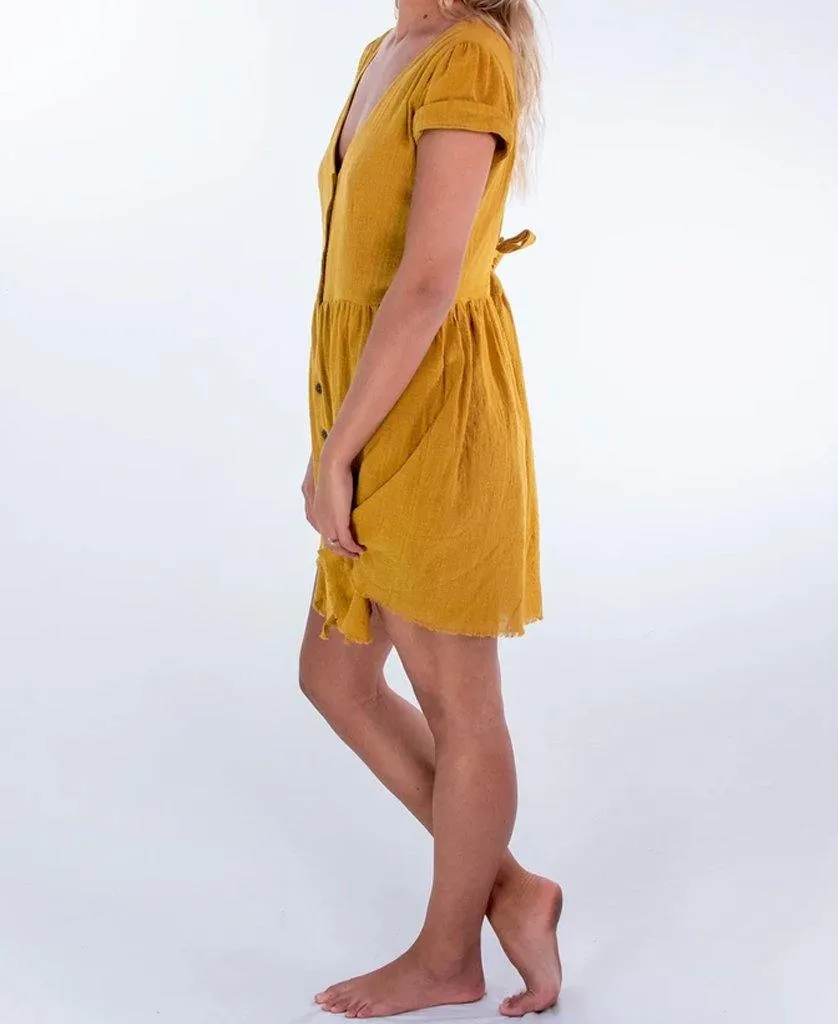 Tali Dress | Mustard