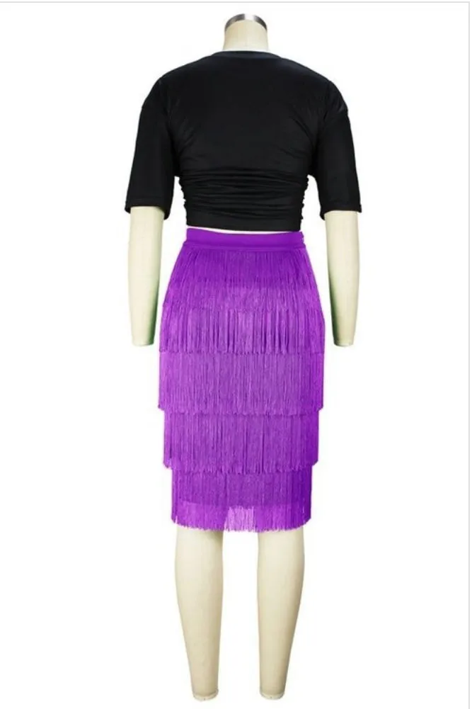 TASSLE JAZZY LYNN SKIRT